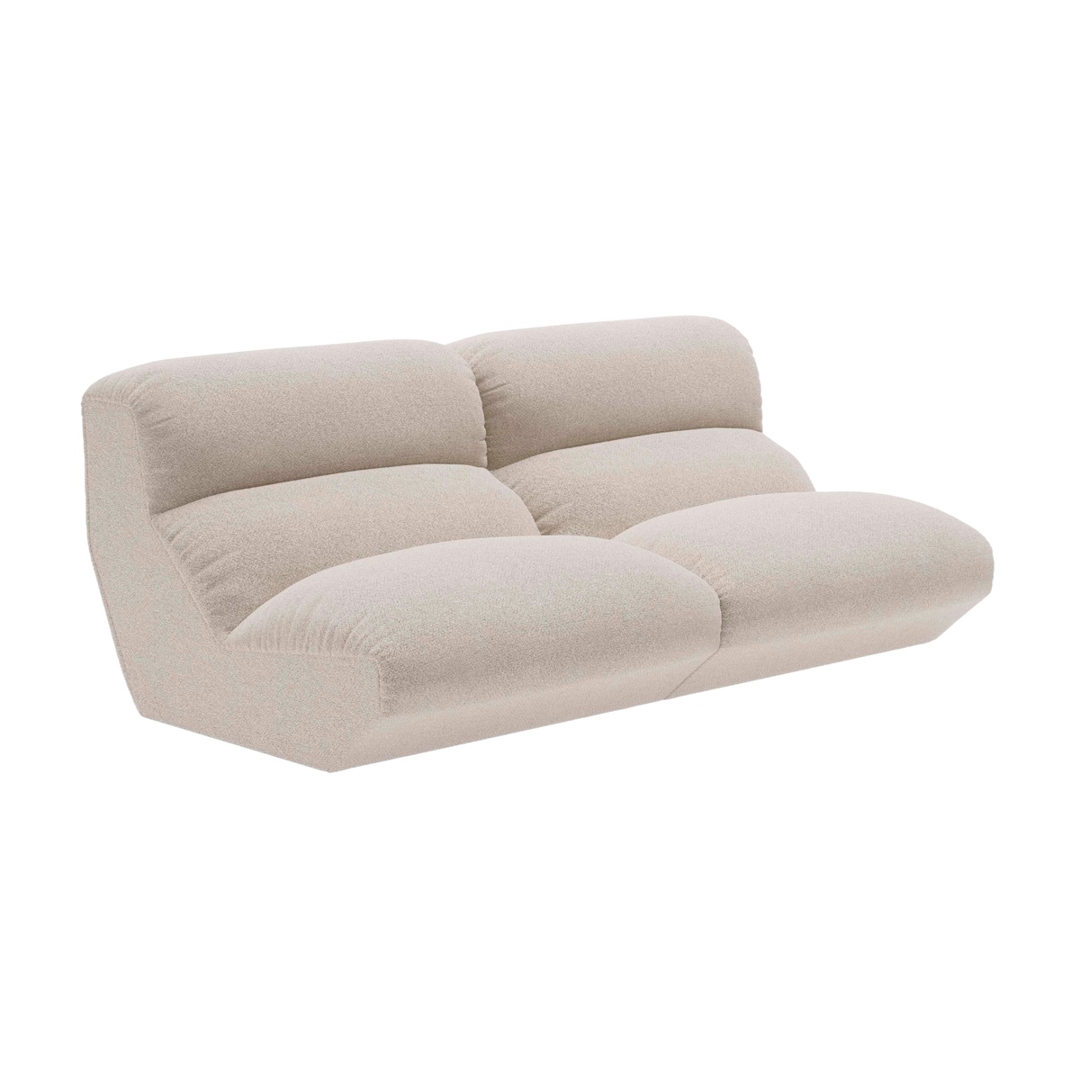 Modulares 3-Sitzer Sofa HI LO beige