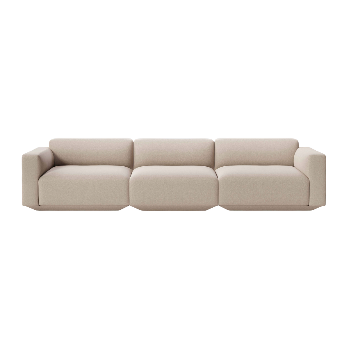 Modulares Sofa für 4 Personen DEVELIUS beige