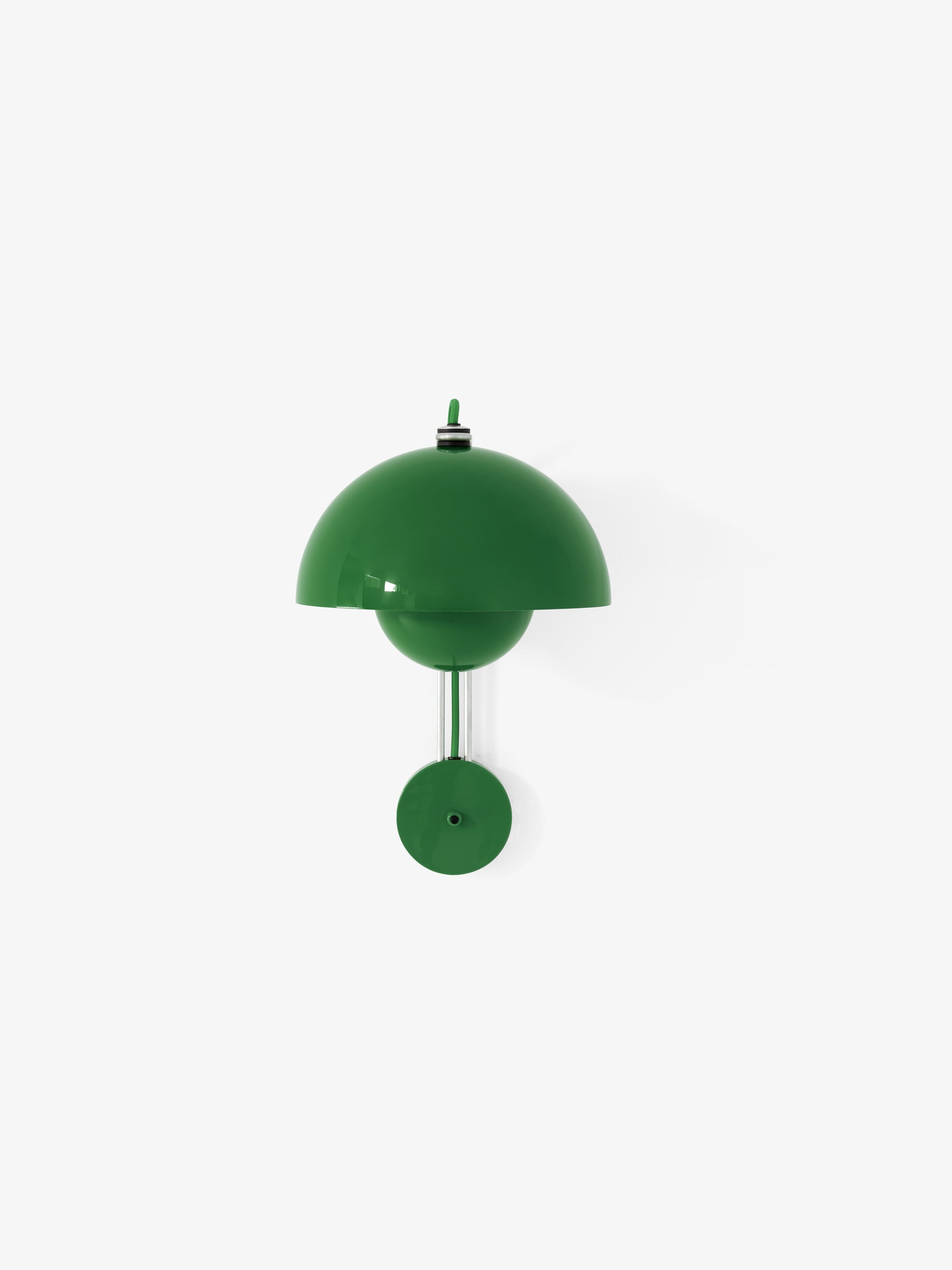 Wandlampe FLOWERPOT VP8 in intensivem Grün