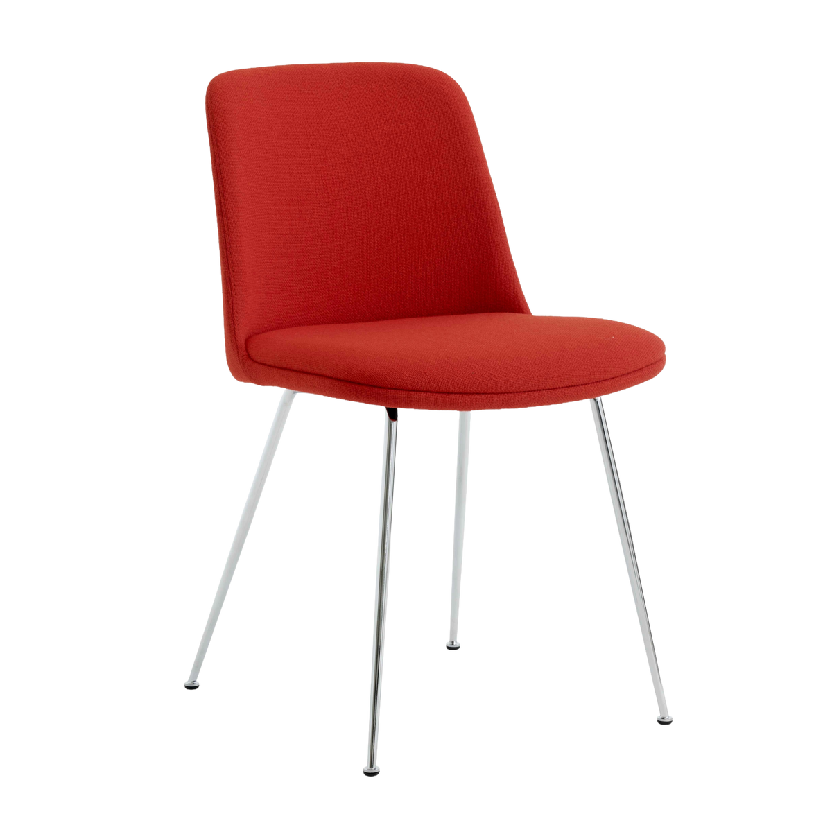 Polsterstuhl RELY HW9 mit verchromtem Gestell