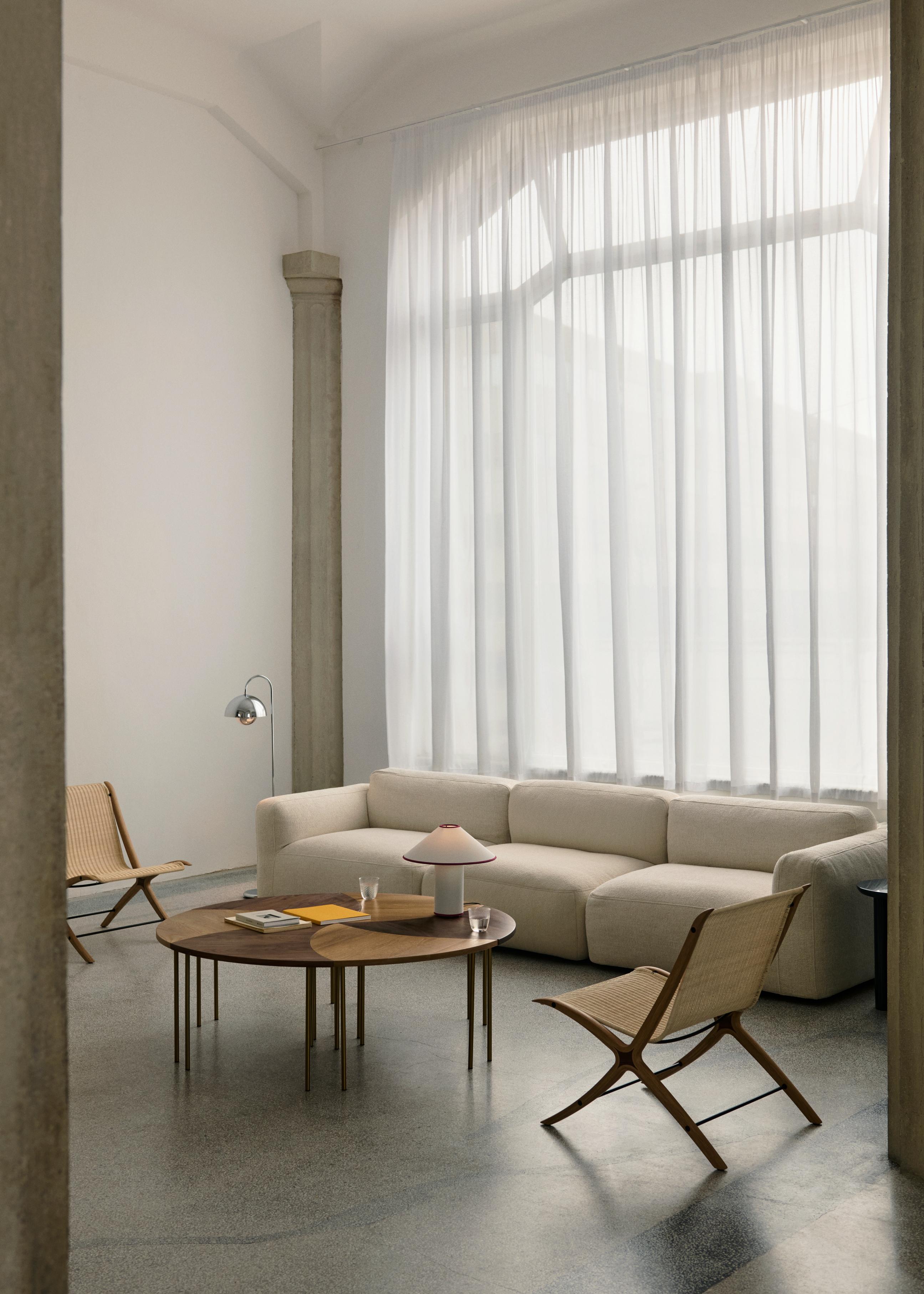 Sessel X HM10 mit Rattansitz und Holzgestell