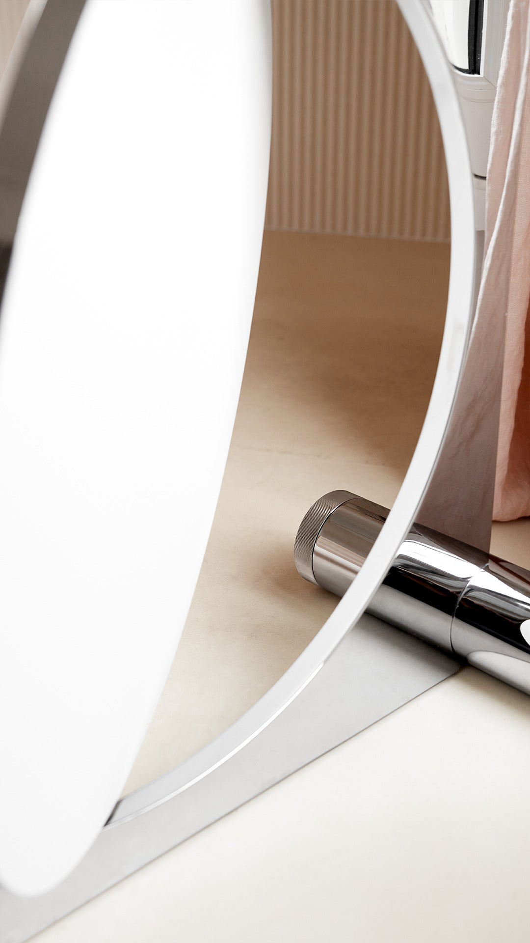 Stehlampe MOONSETTER verchromt