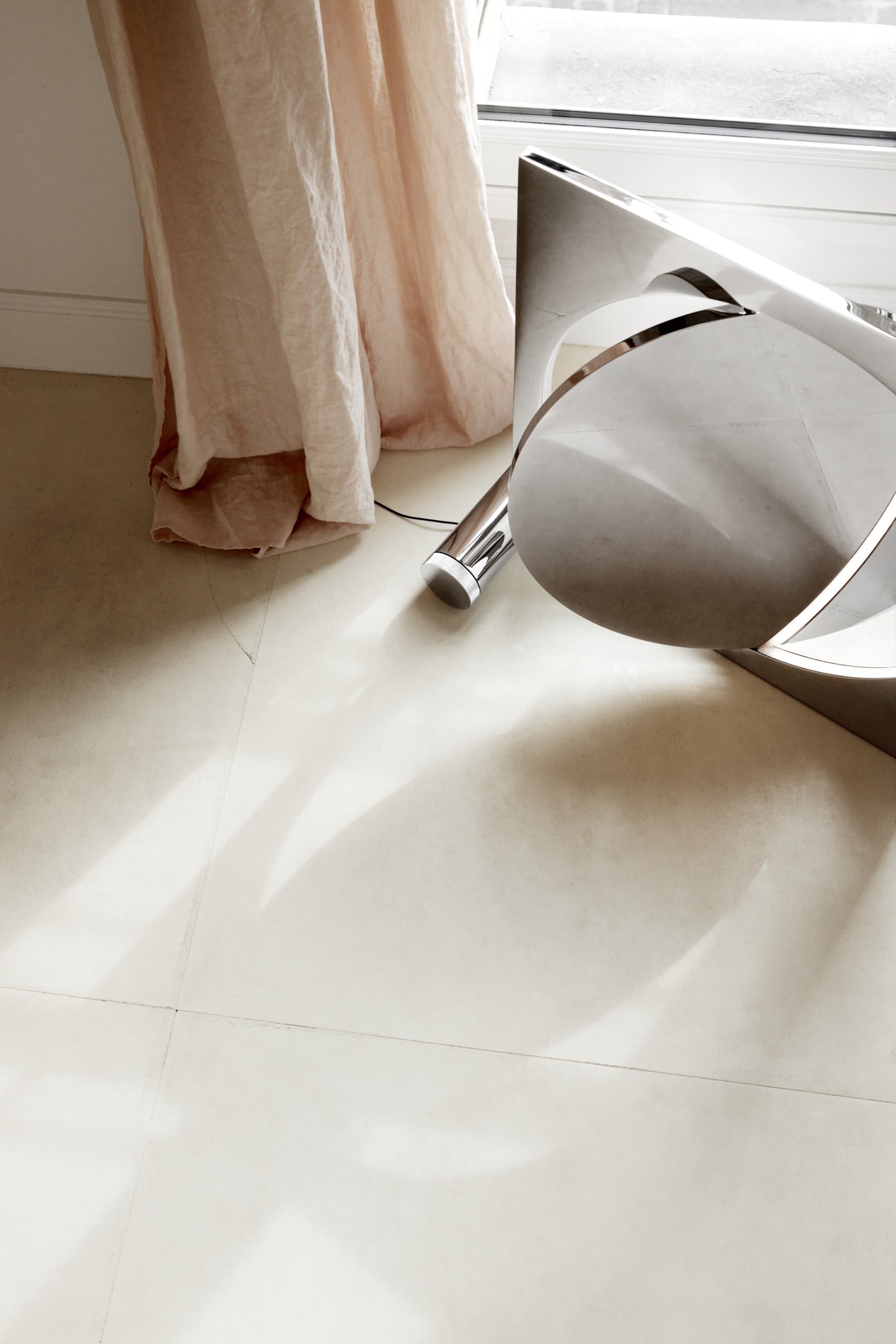 Stehlampe MOONSETTER verchromt