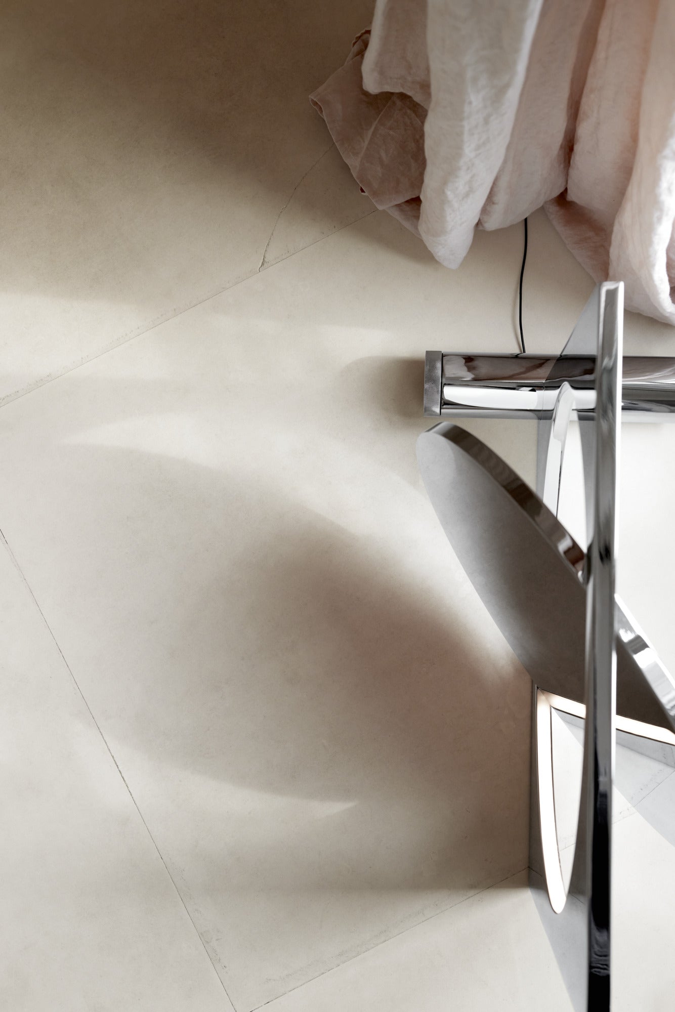 Stehlampe MOONSETTER verchromt