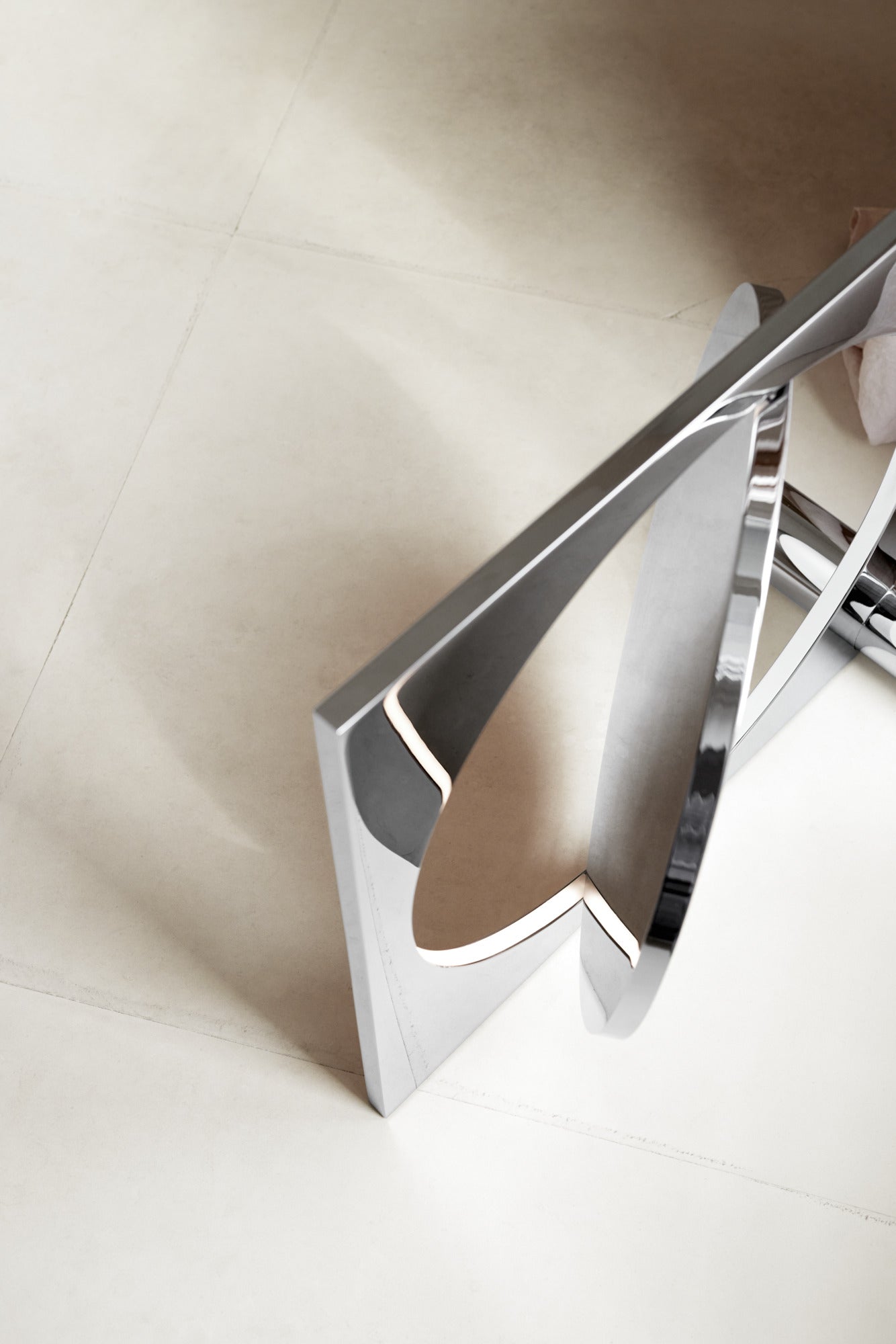 Stehlampe MOONSETTER verchromt