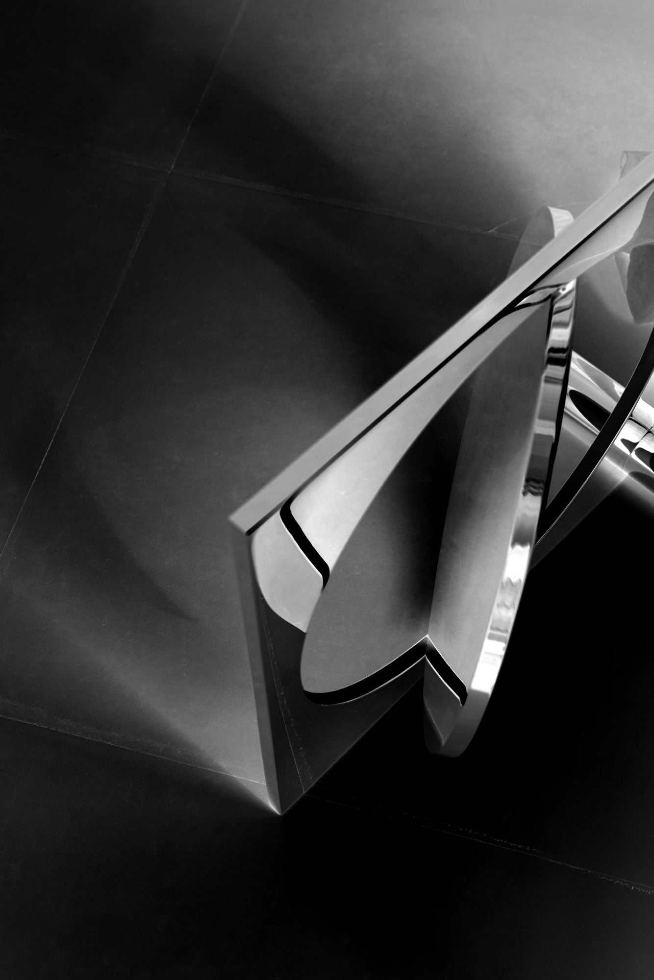 Stehlampe MOONSETTER verchromt