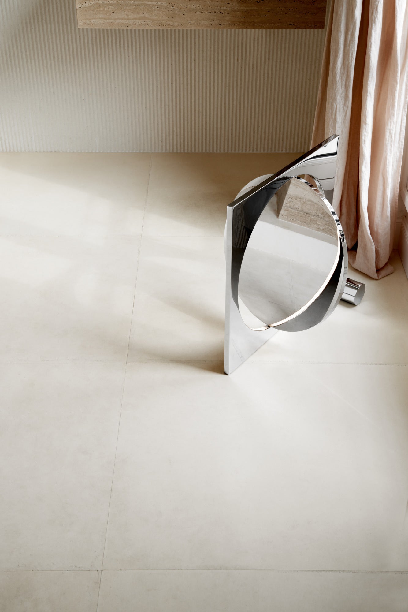 Stehlampe MOONSETTER verchromt