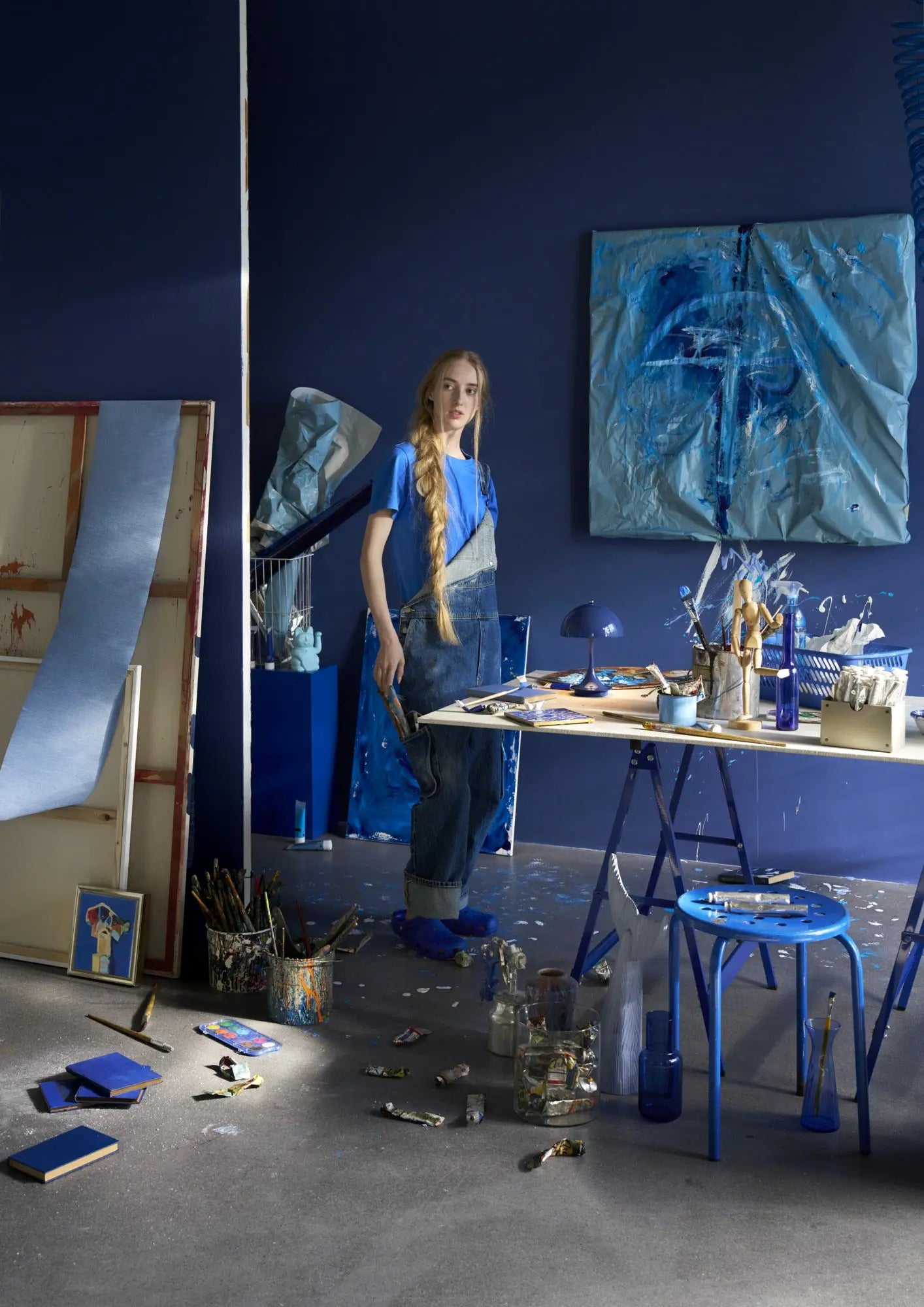 Lampa przenośna PANTHELLA 160 indygo – Louis Poulsen