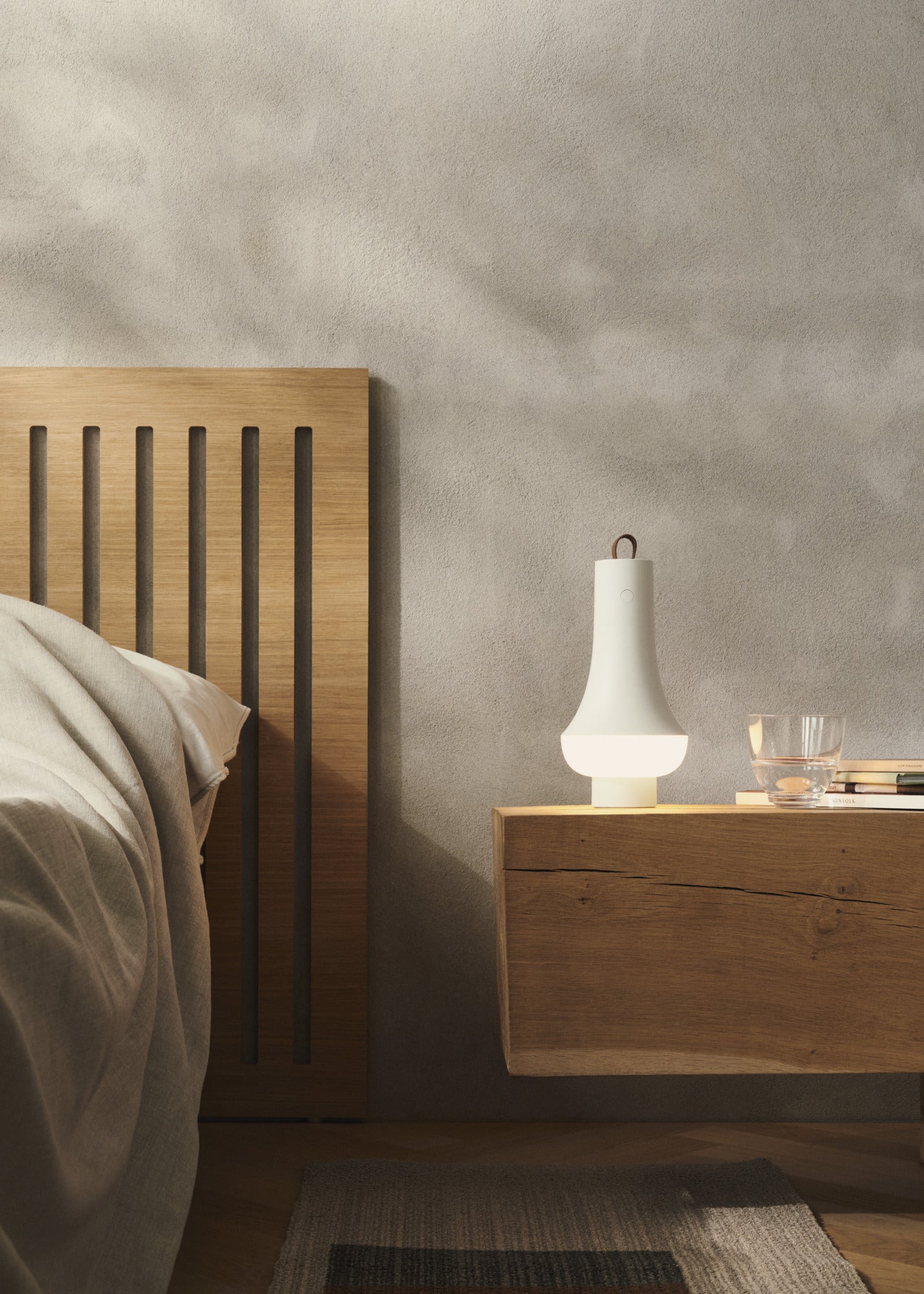 Portable lamp TOMOSHI white