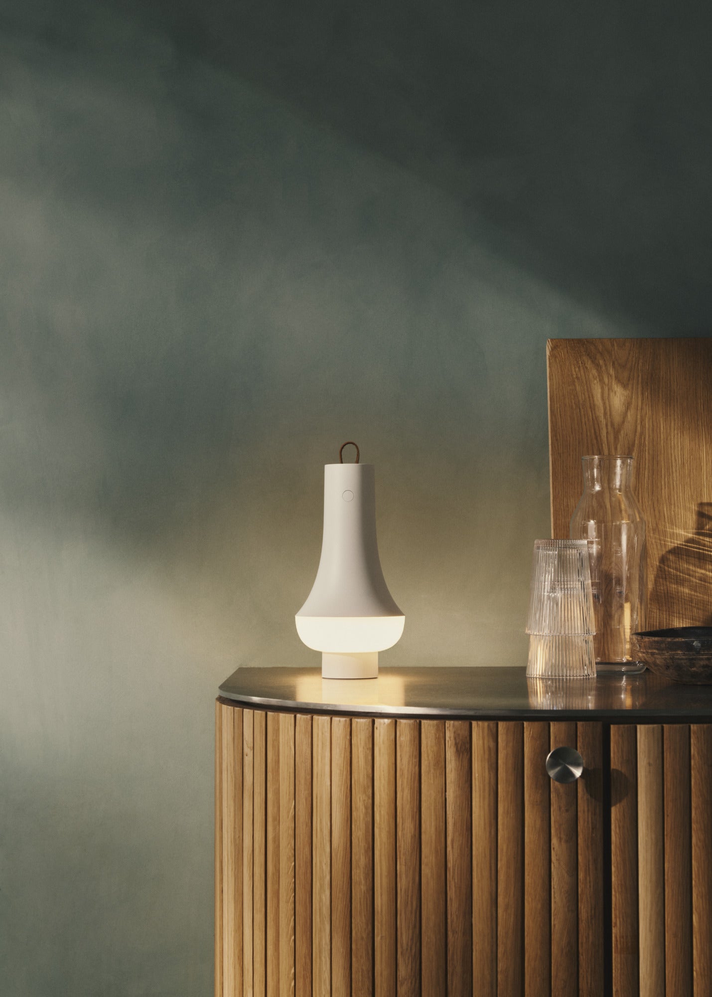 Portable lamp TOMOSHI white