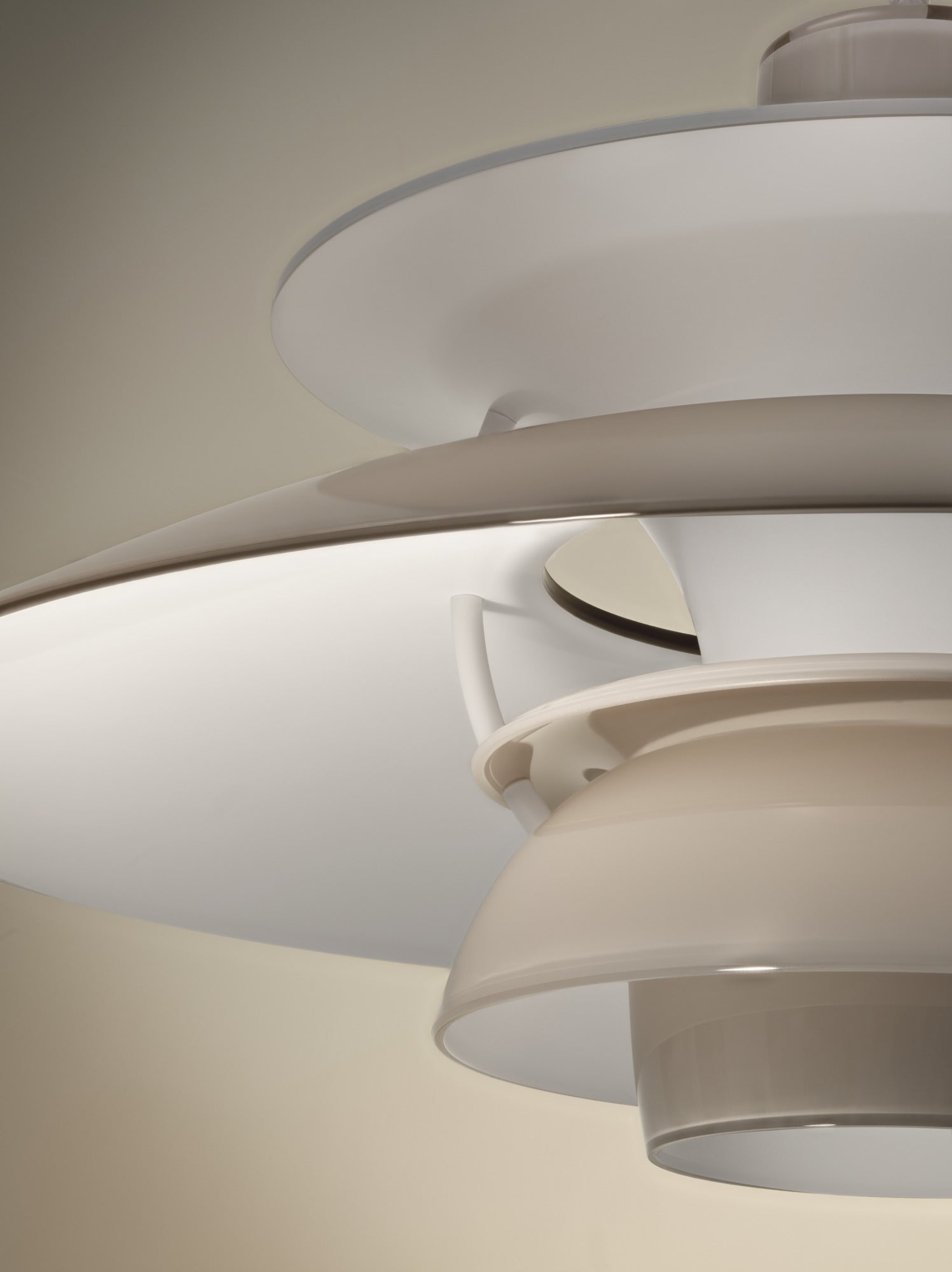 Lampa wisząca PH 5 OPAL beżowy