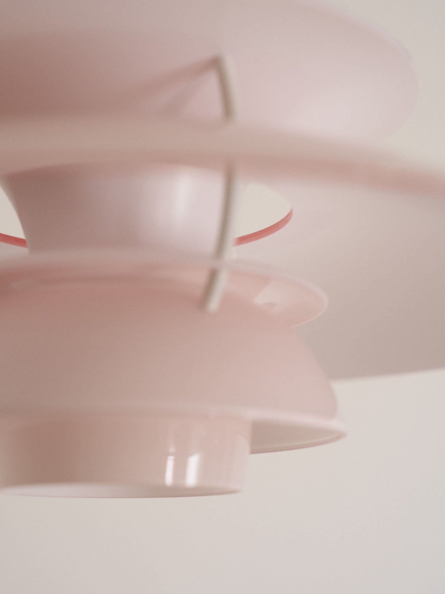 Hanging lamp PH 5 OPAL light pink