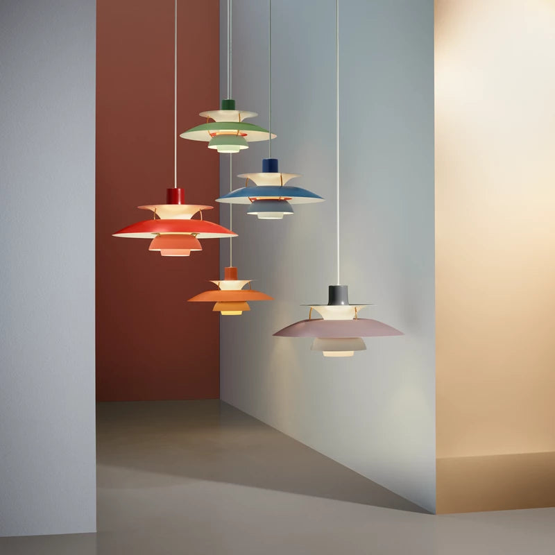 Lampa wisząca PH 5 pomarańczowy