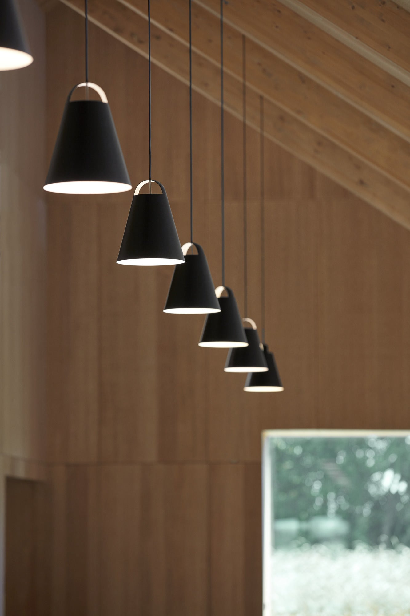 ABOVE black pendant lamp