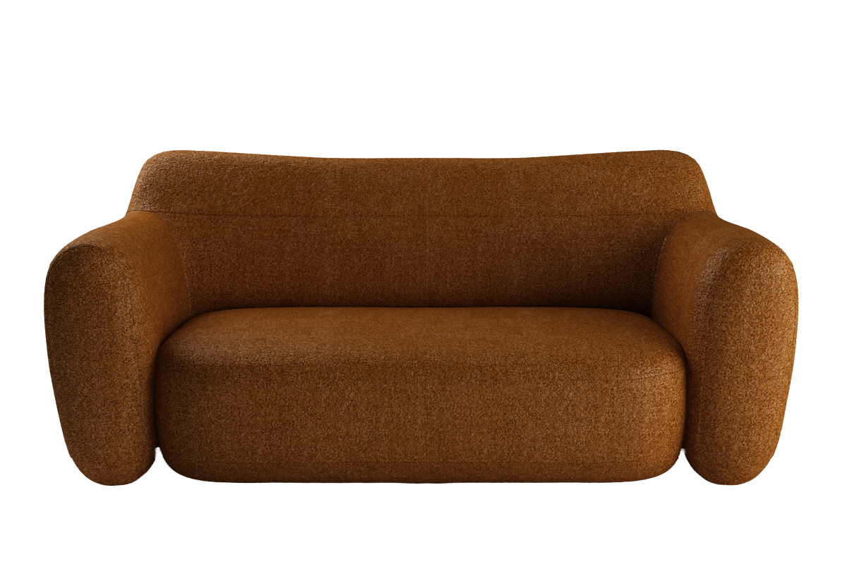 2-seater upholstered sofa MOMENTS
