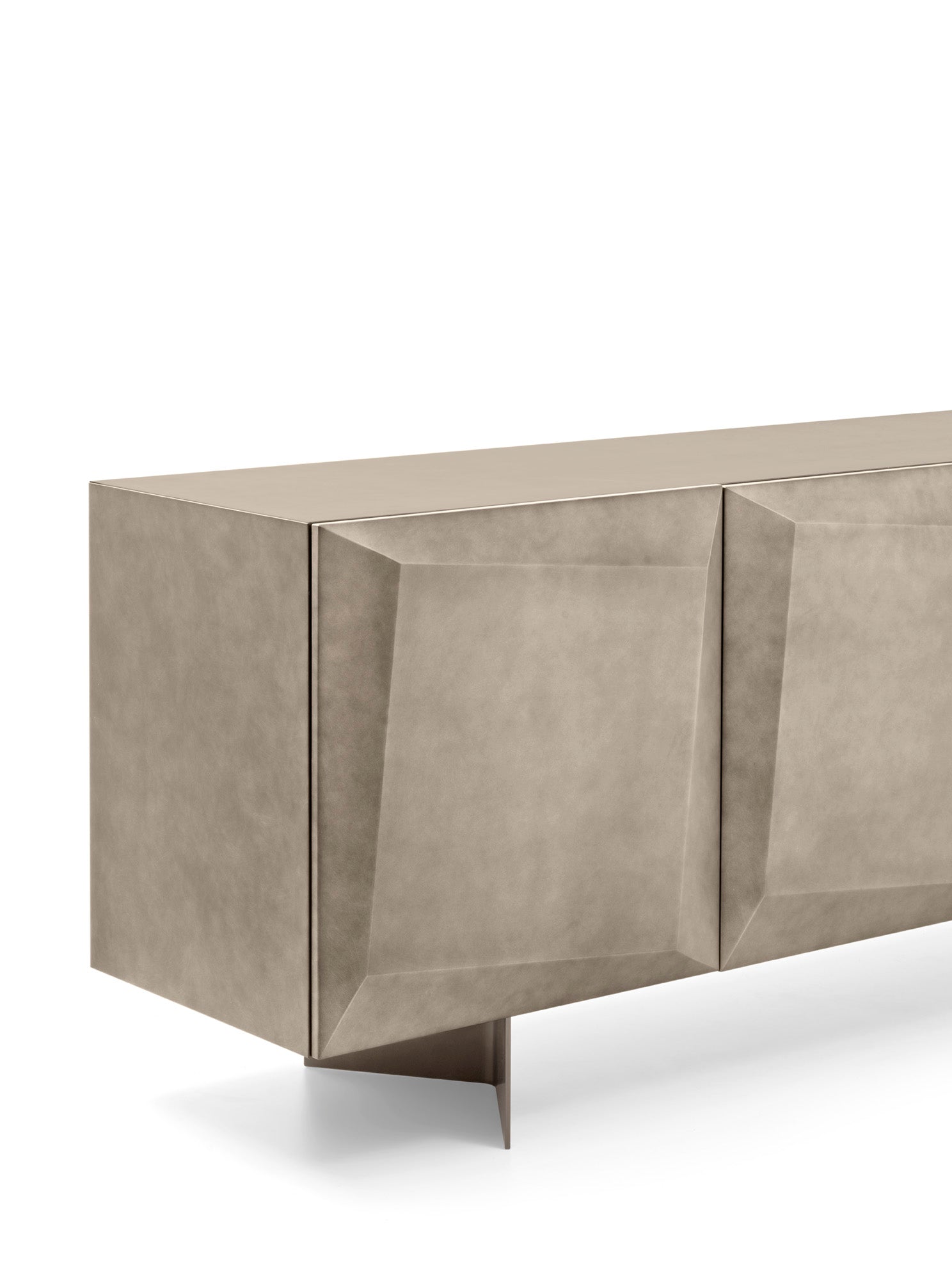 Kommode ALTEREGO gebürstet beige