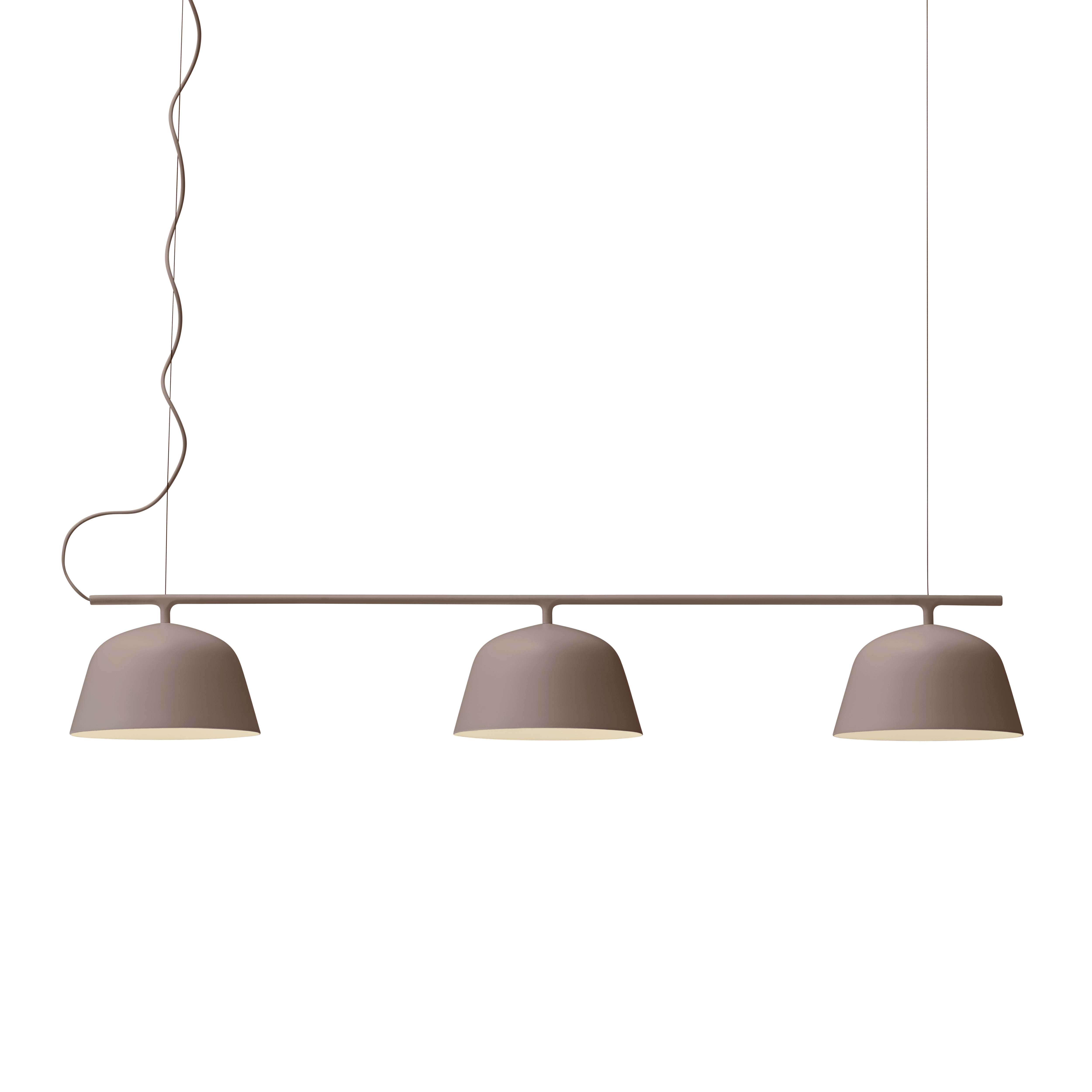 Hängelampe AMBIT RAIL taupe