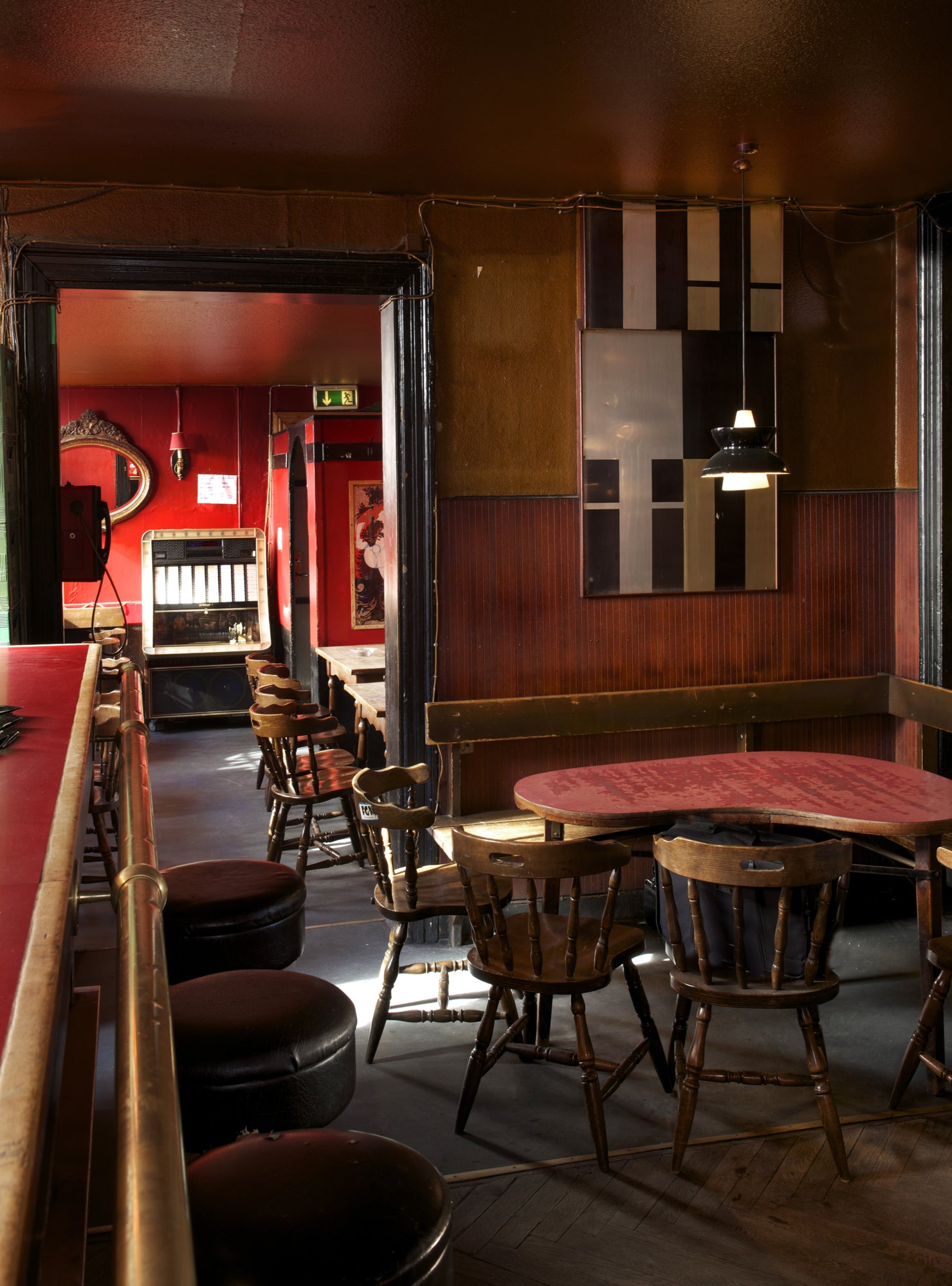 Pendelleuchte DOO-WOP weiß mit dunkelgrauem Finish