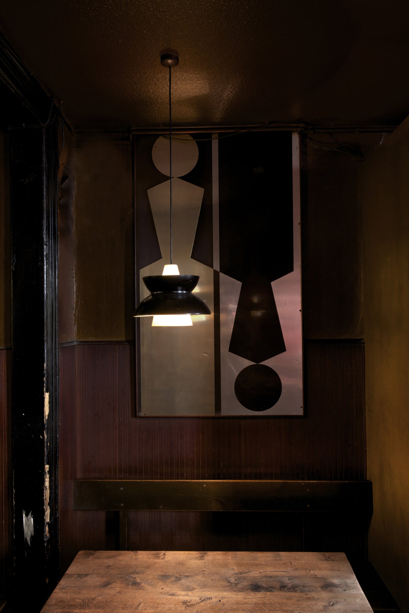 Pendelleuchte DOO-WOP weiß mit dunkelgrauem Finish