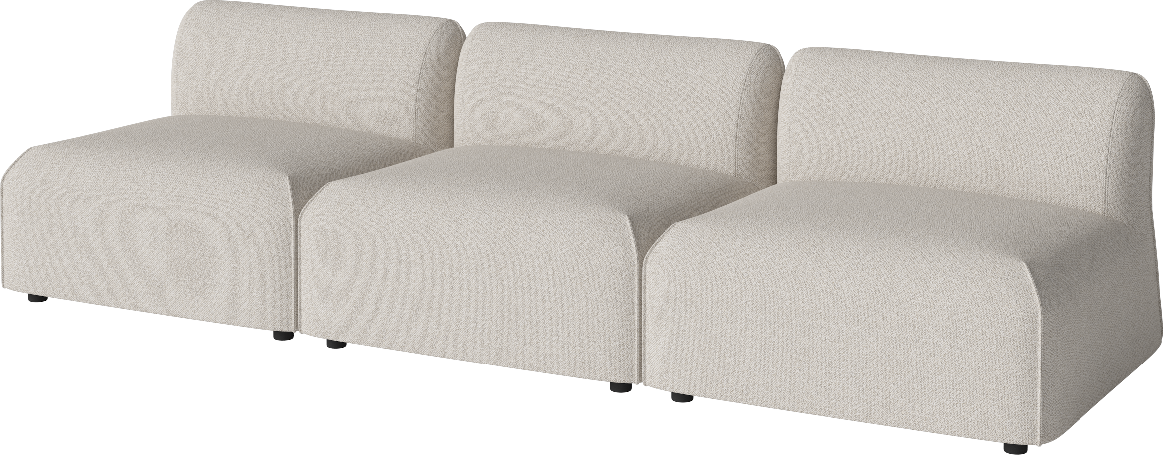 3-Modul-Sofa gepolsterte Arke