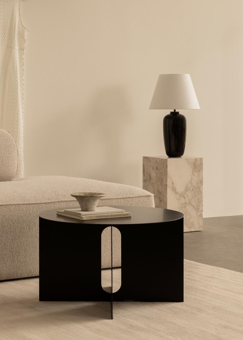 ANDROGYNE steel coffee table