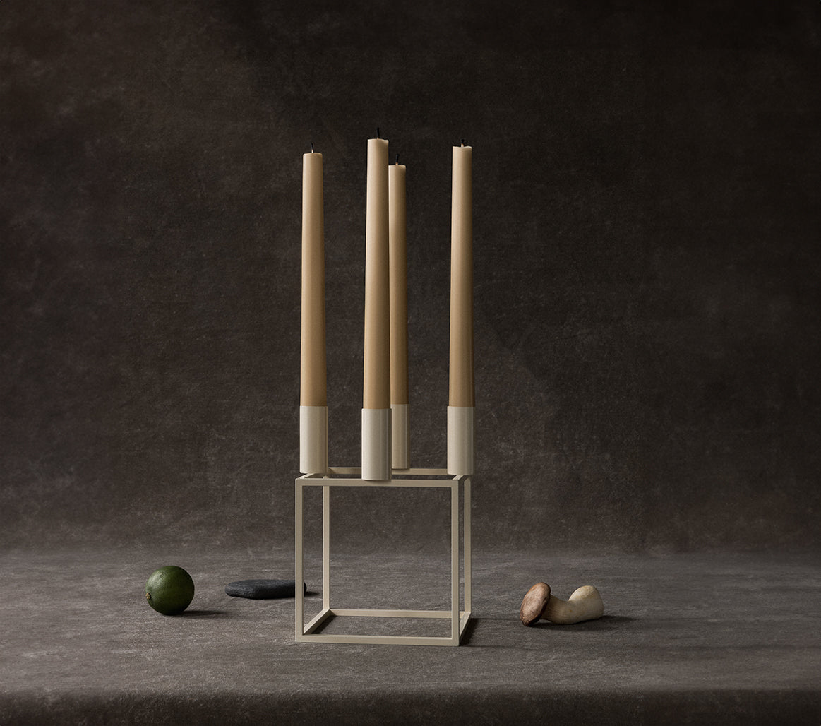 KUBUS Brown Candle Holder