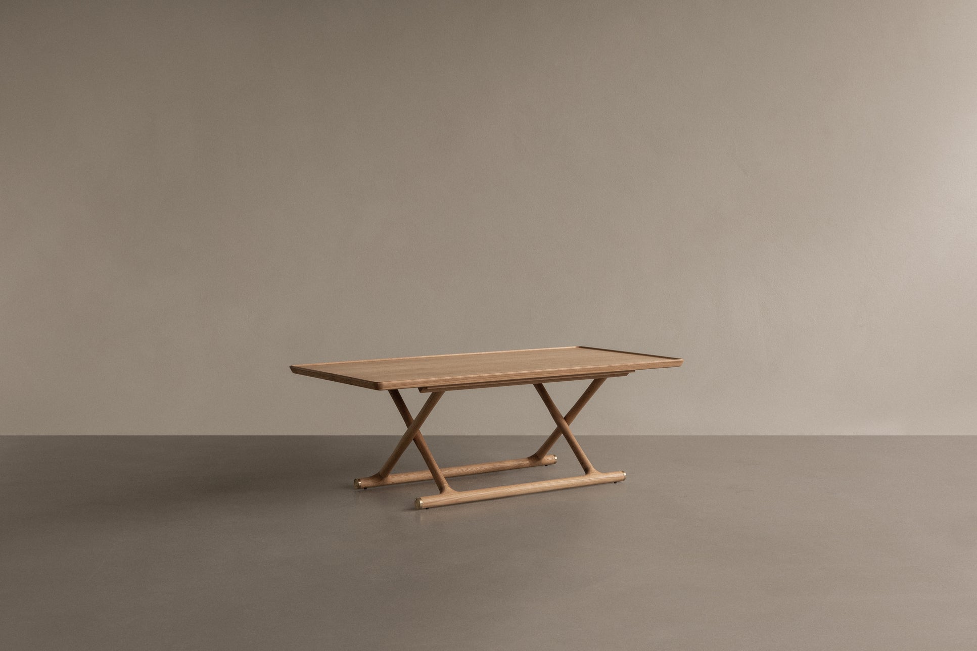 JÄGER Coffee Table Black Oak Wood