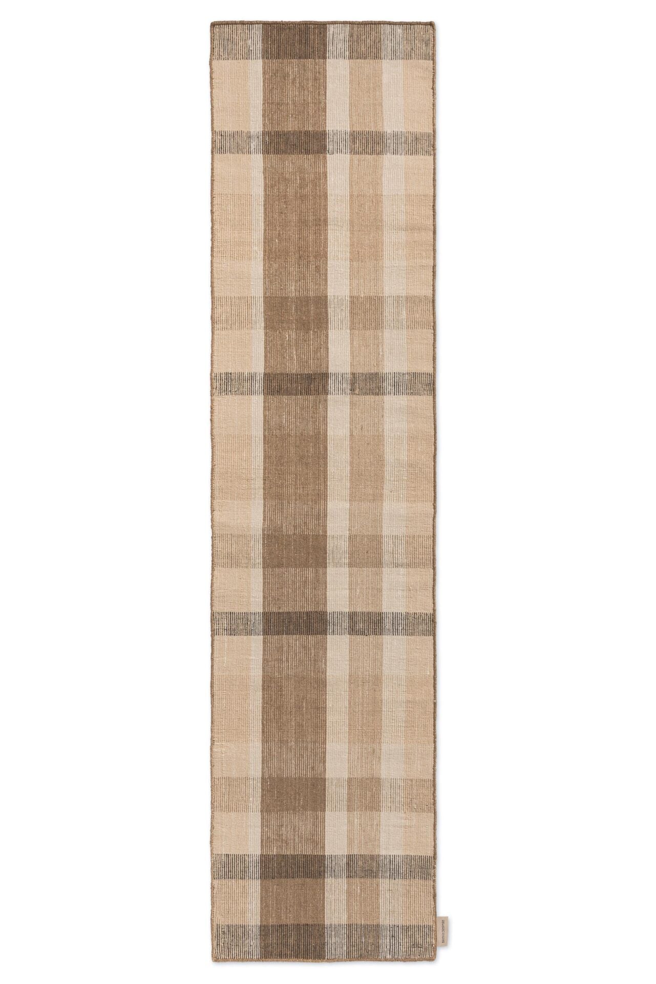 Outdoor rug Zona Block Stripe & Check brown-beige