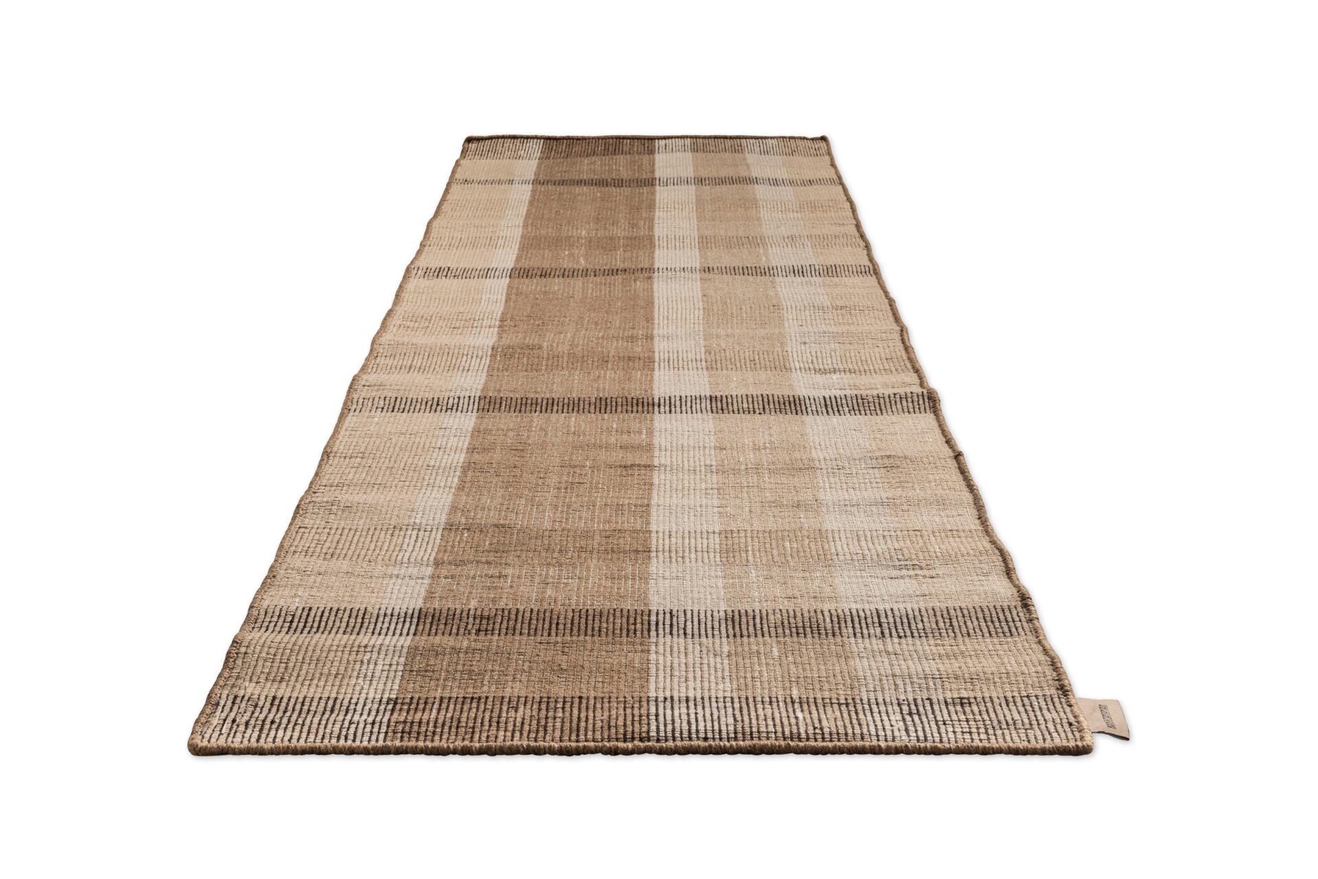 Outdoor rug Zona Block Stripe & Check brown-beige