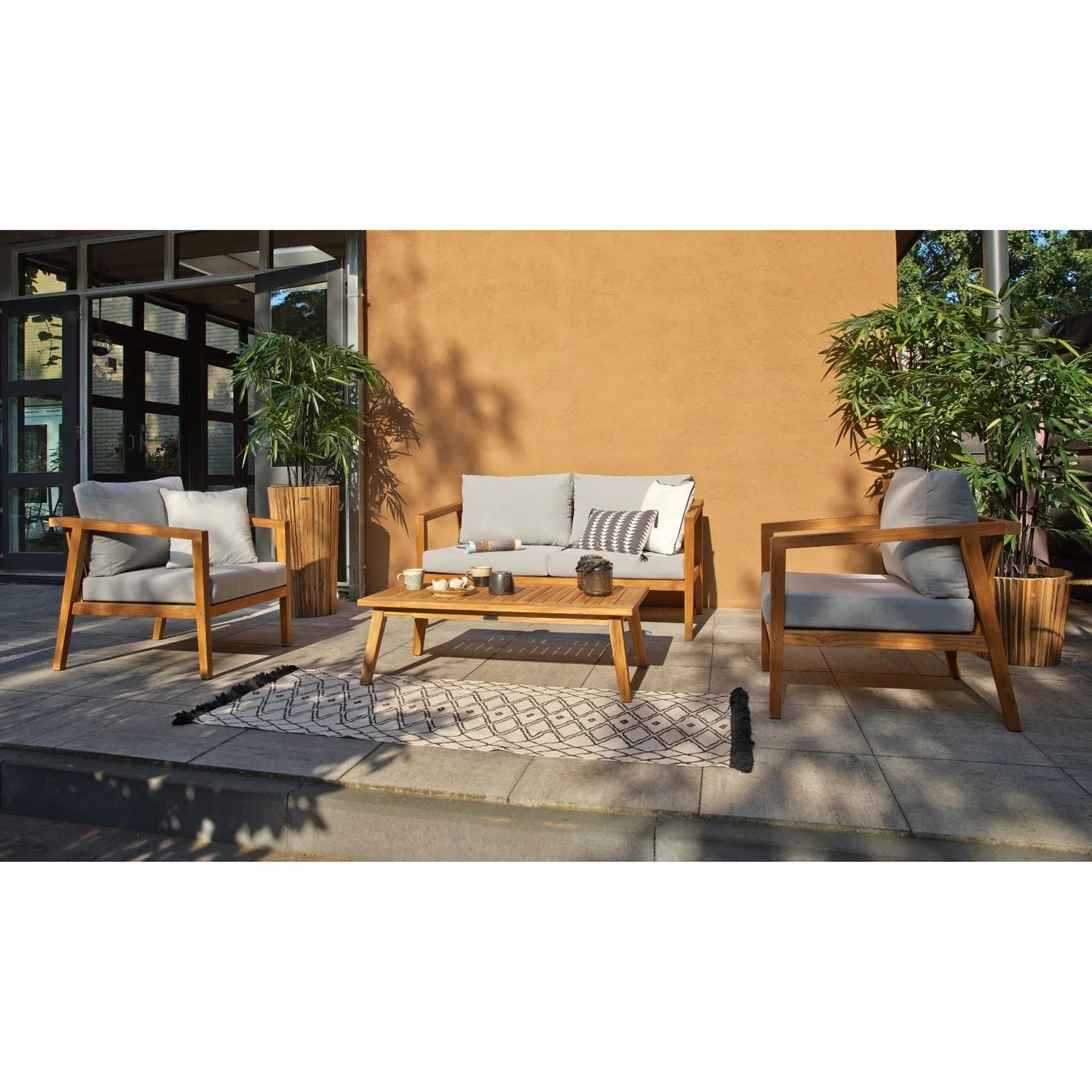 Lucca Garden Set Teakholzholz