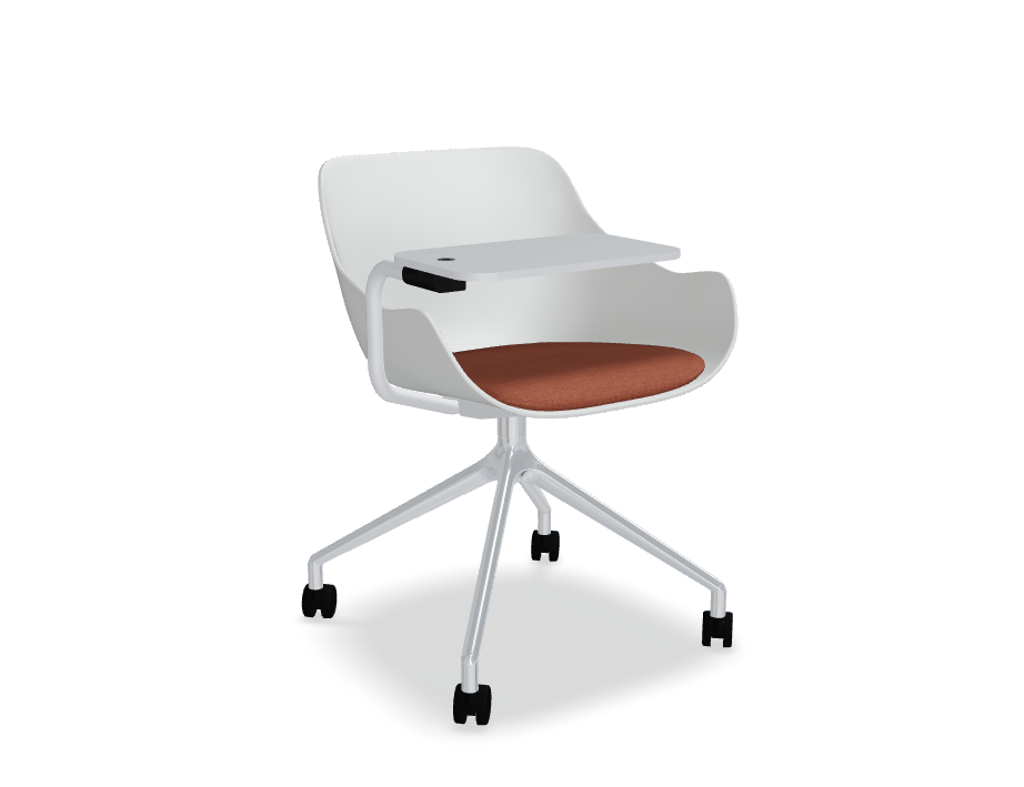 Drehstuhl mit baltischem Remix Aluminium gefreut