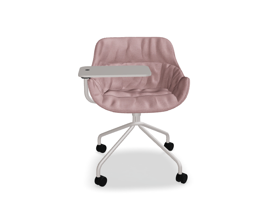 Schwenkstuhl Baltic Soft Duo Metal Base mit Rädern für eine harte Oberfläche