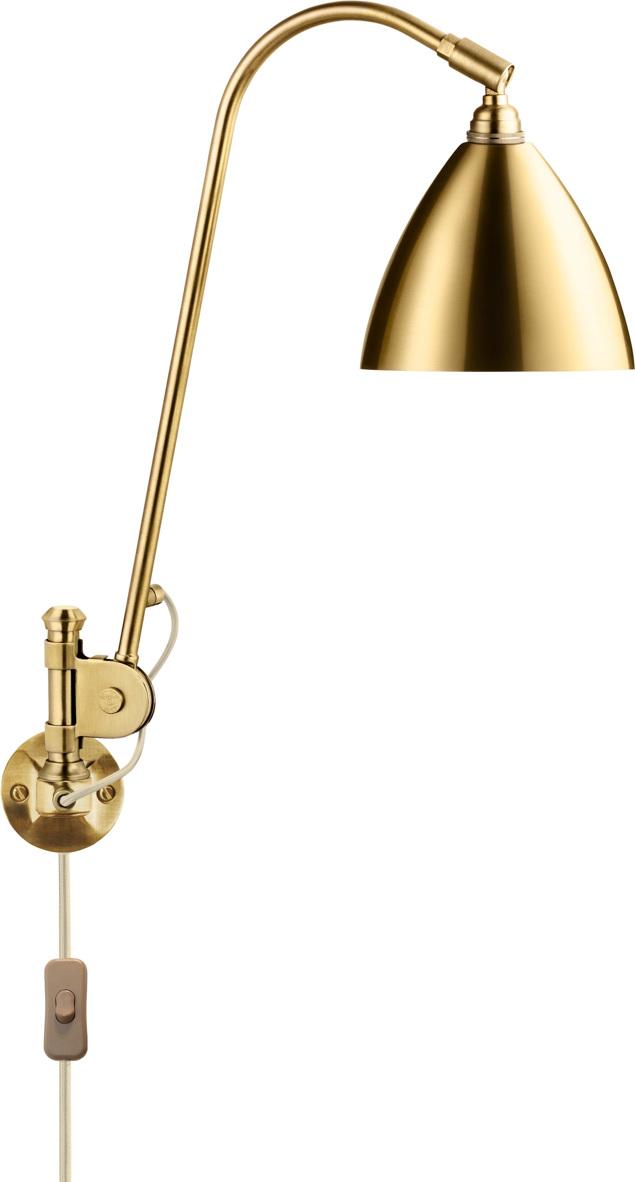 Wandleuchte BESTLITE BL5 messing