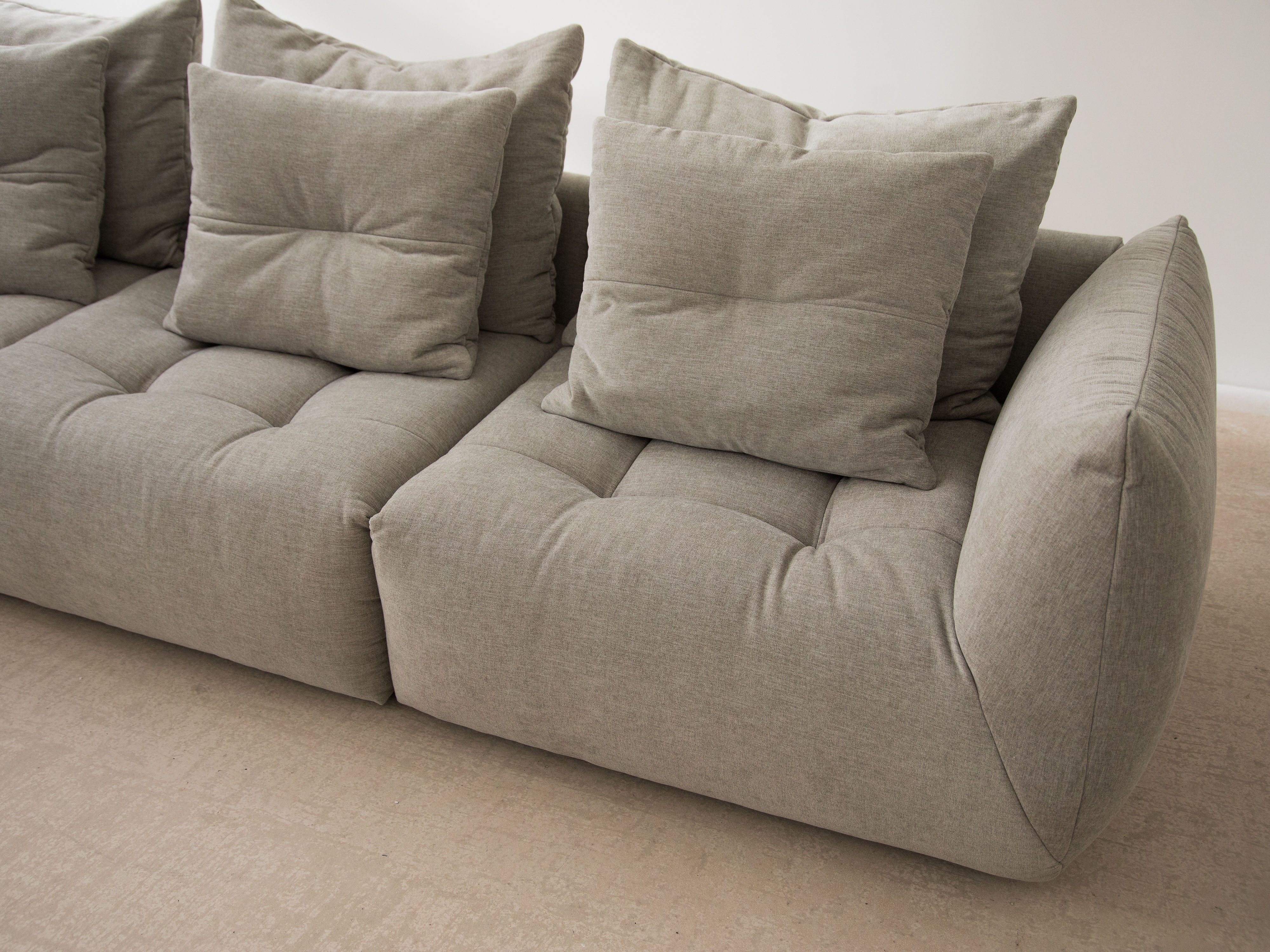 Velvet Modular Right Ecke Sofa, "Bloom", 3 Sitze, hellbraun, 316x216x95
In Europa gemacht