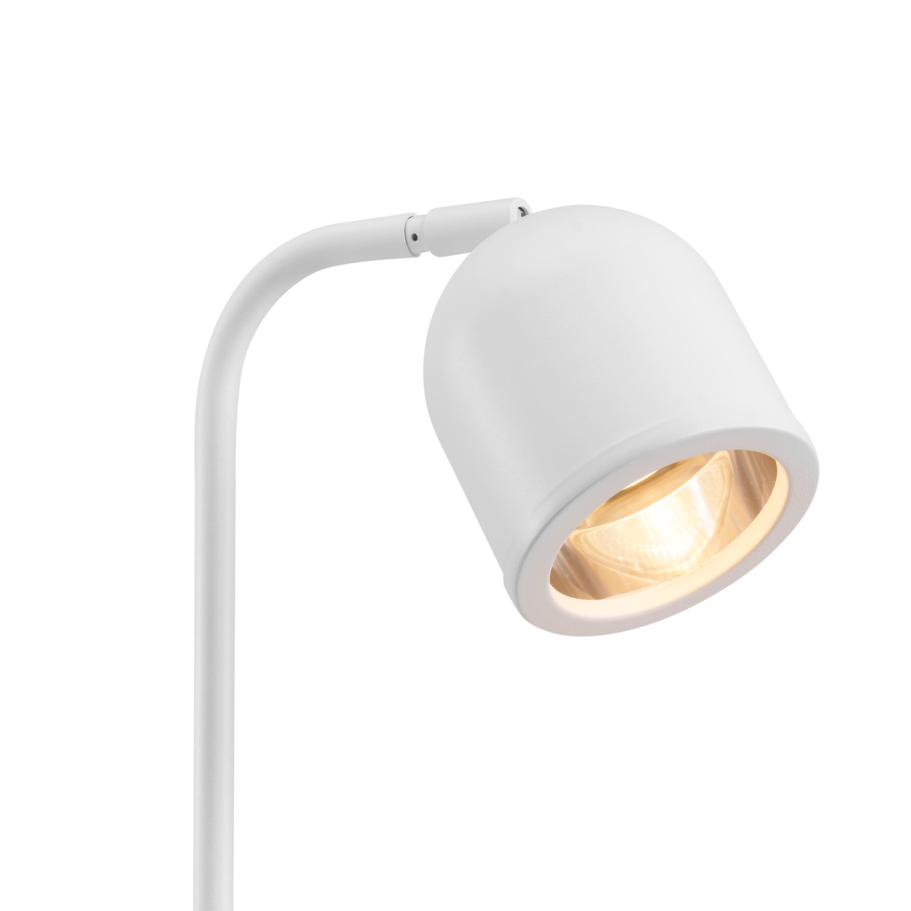 BOTANICA WOOD desk lamp white