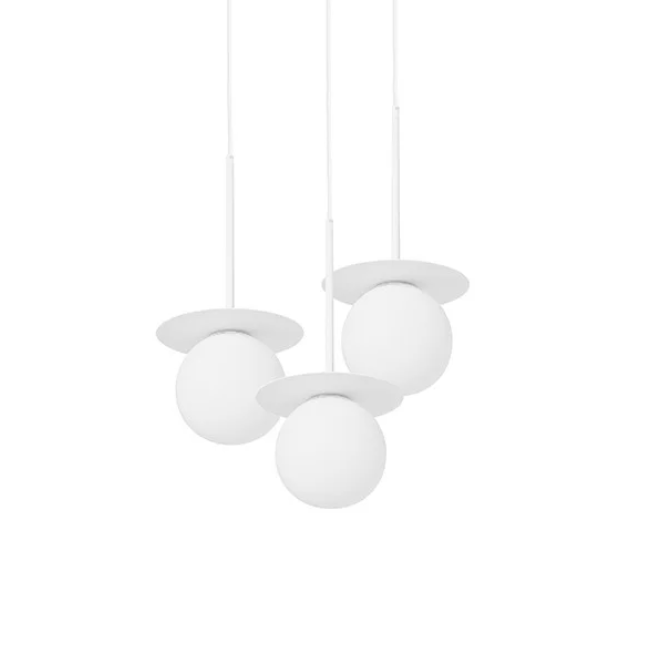 BORRA 3P White Pendant Lamp