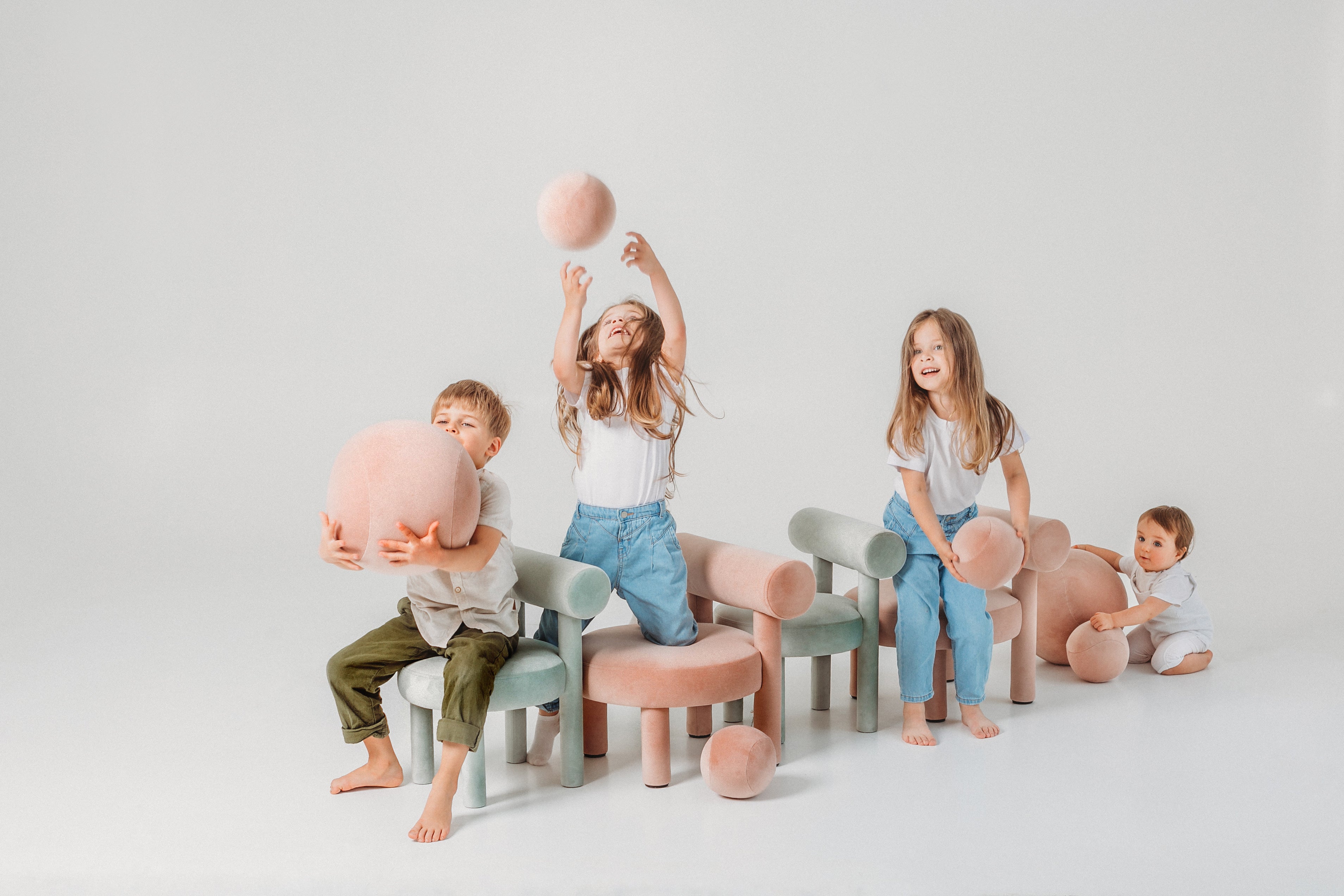 Kindersessel BABY GROPIUS CS1 gepolstert