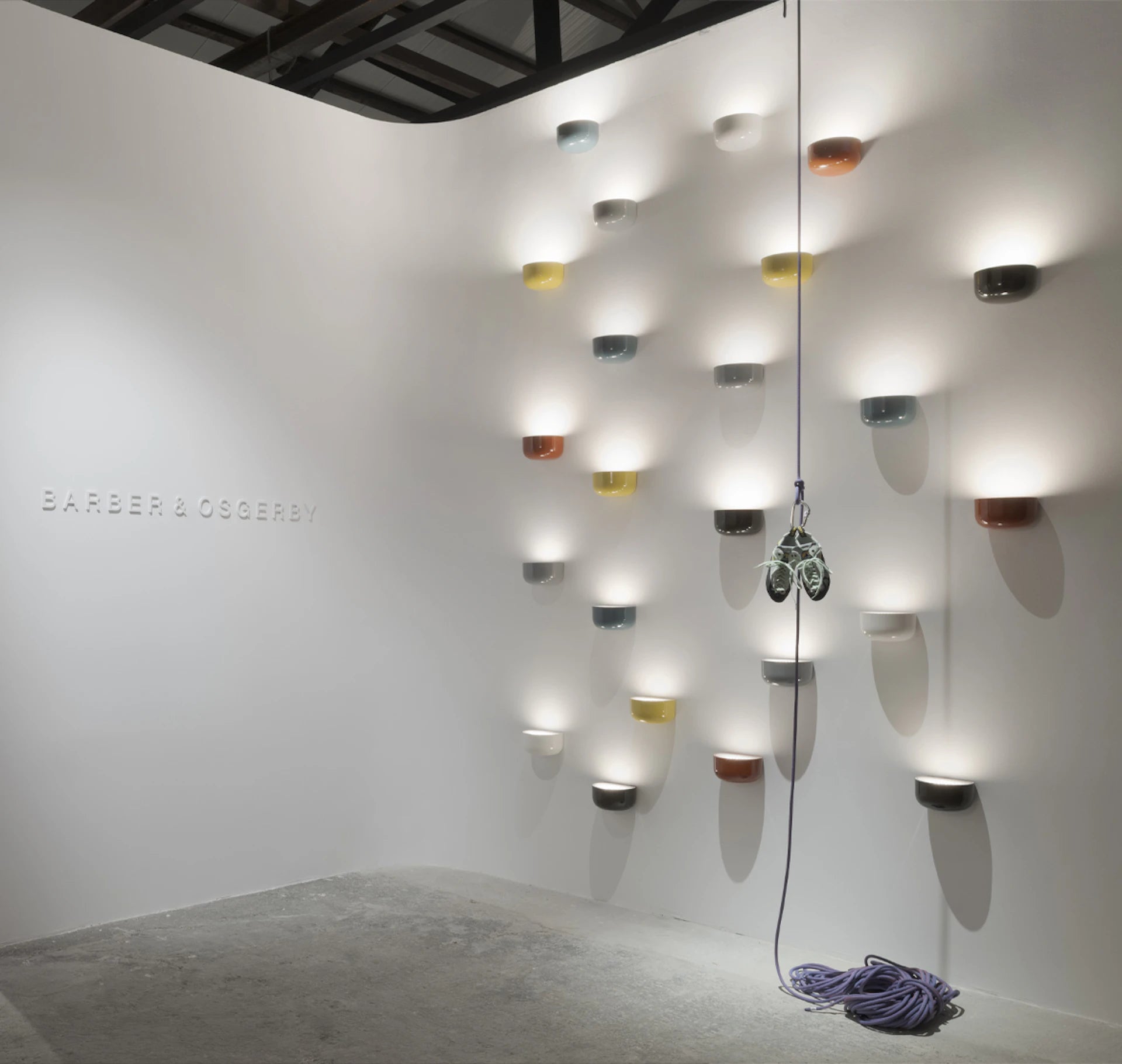 BELLHOP Gray Wall Lamp