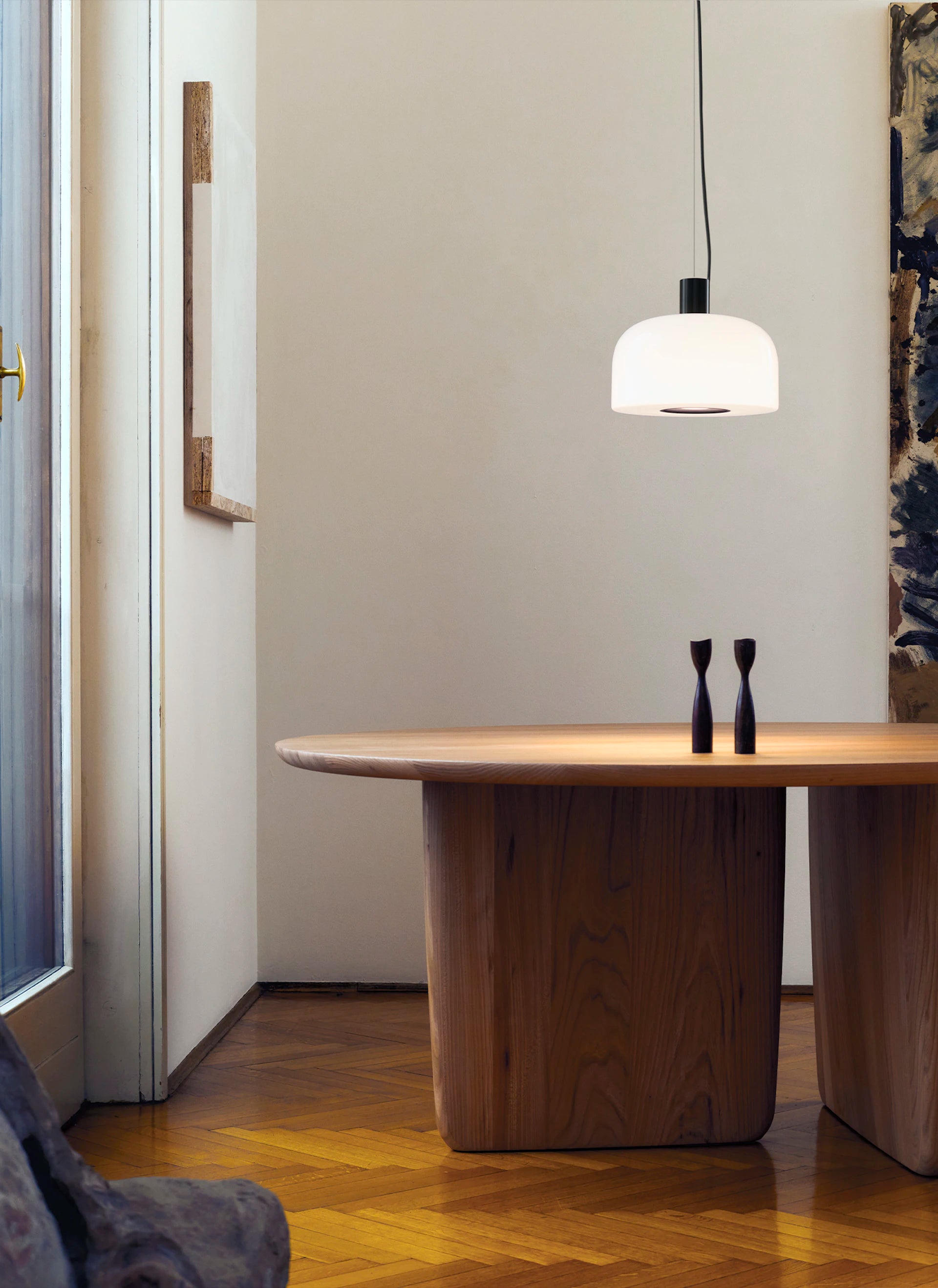 BELLHOP GLASS Pendant Lamp Brown