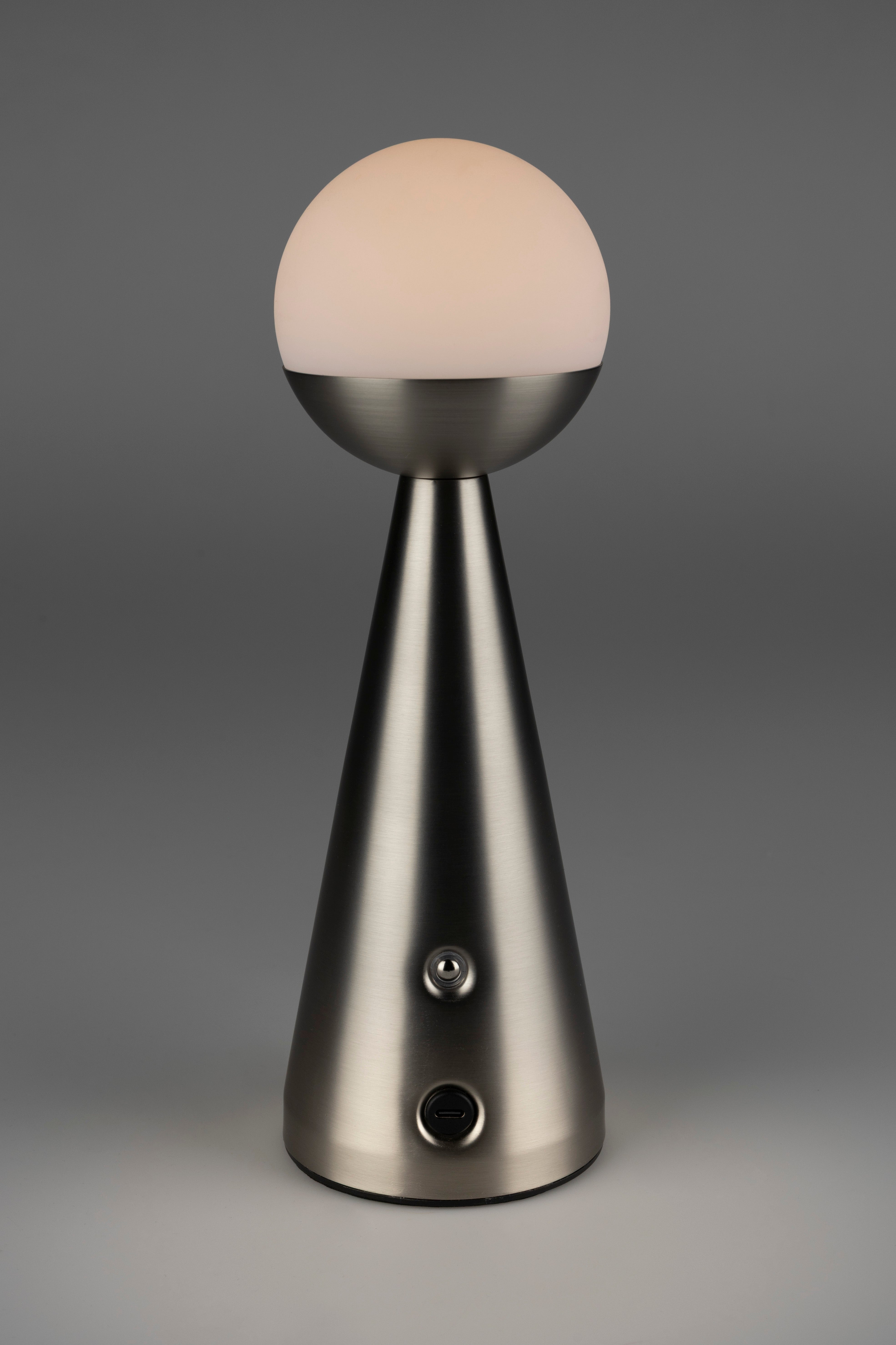 Tragbare Lampe BELLO silber