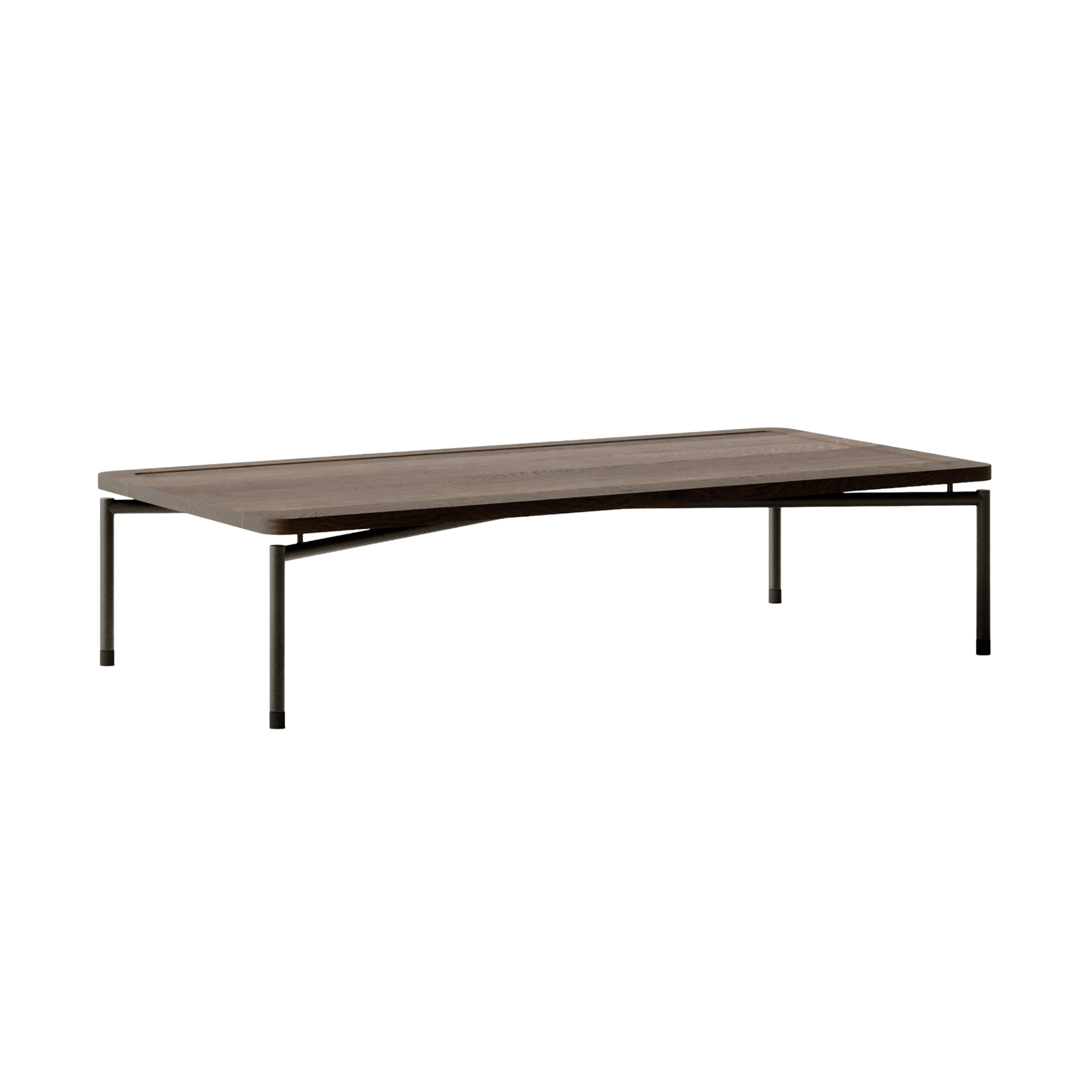 Rechteckiger Couchtisch DAPPLE Eiche