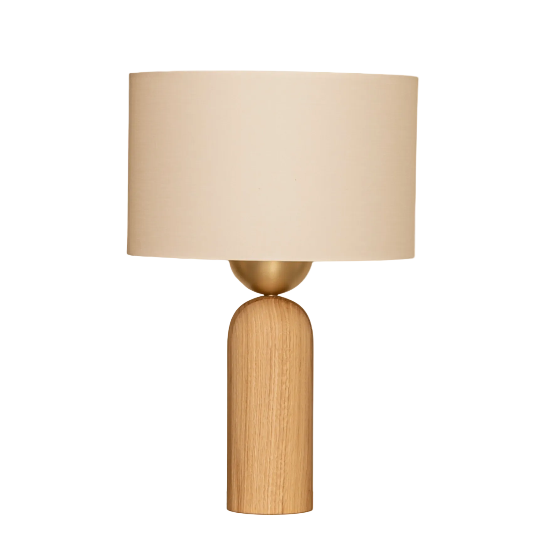 PEONA Table Lamp Oak Wood