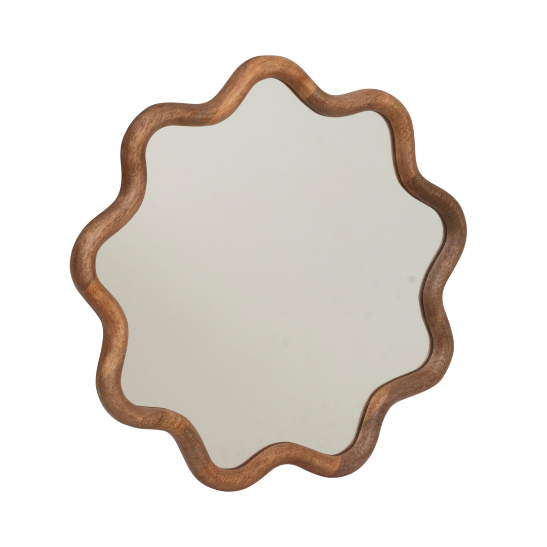 JANNA Mirror Mango Wood