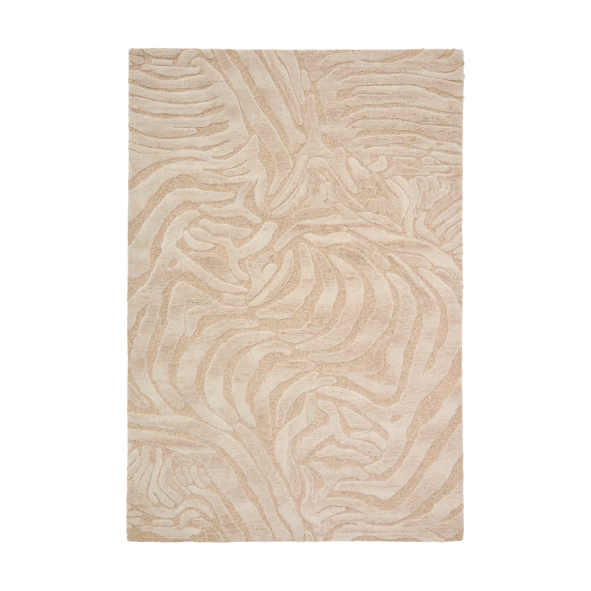 Jacquardteppich TRIBET beige