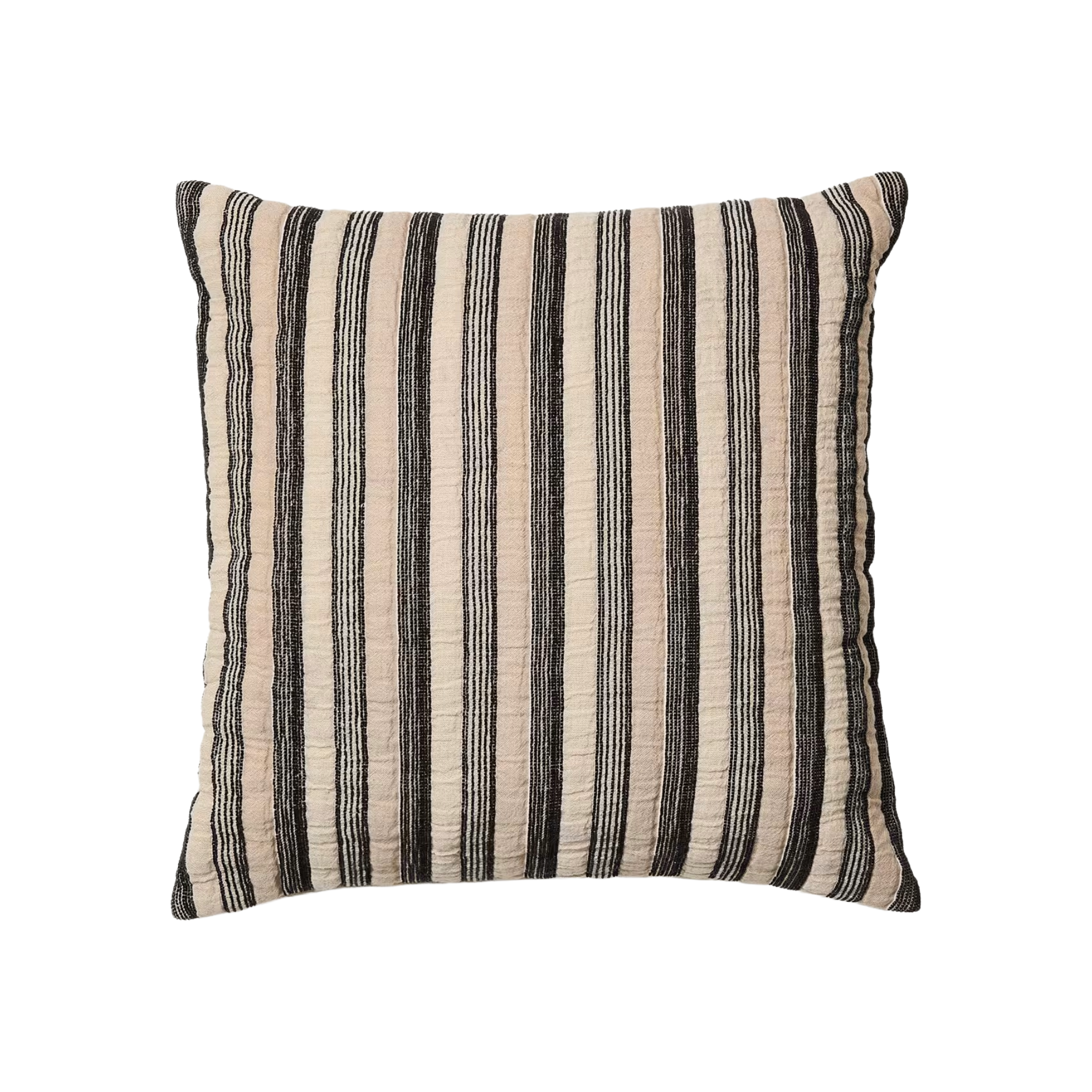 ISENA cushion cover beige with gray