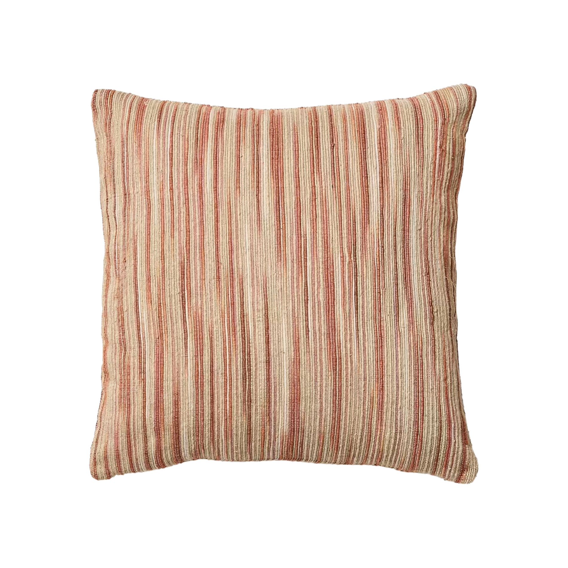 ZILORA Kissenbezug rot mit beige