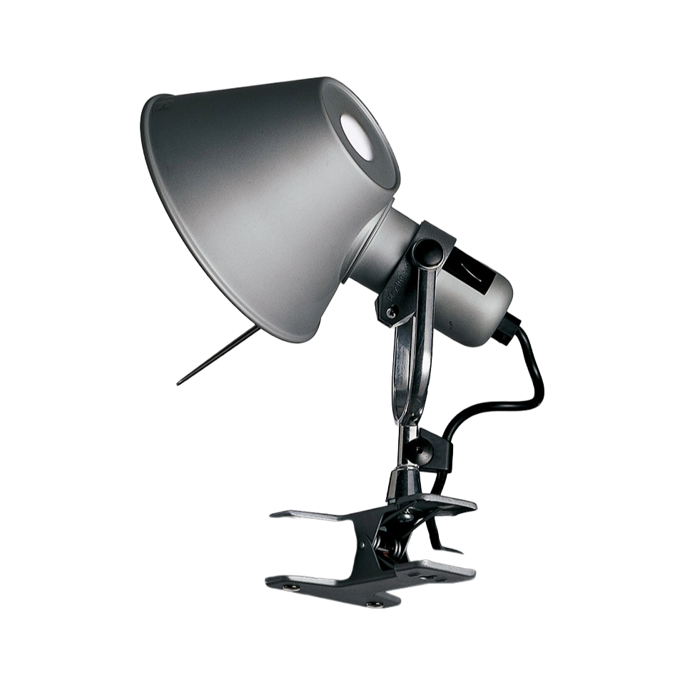Klemmlampe TOLOMEO PINZA Aluminium