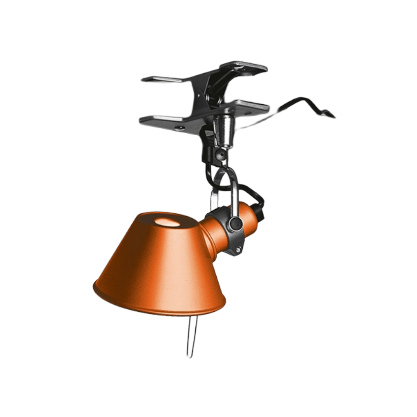Klemmlampe TOLOMEO PINZA MICRO orange
