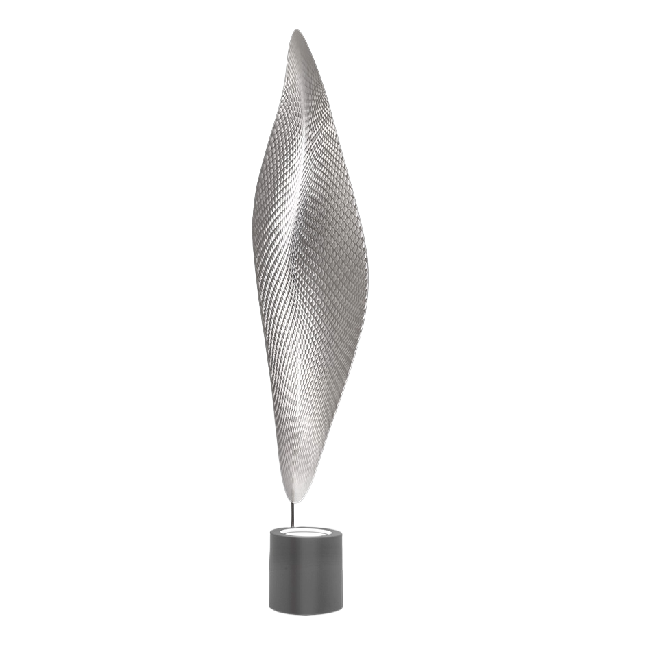 Stehlampe COSMIC LEAF Aluminium