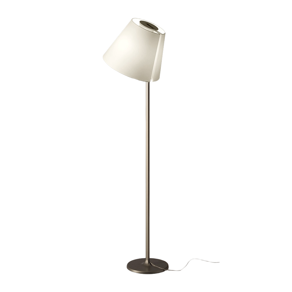 Floor lamp MELAMPO brown base